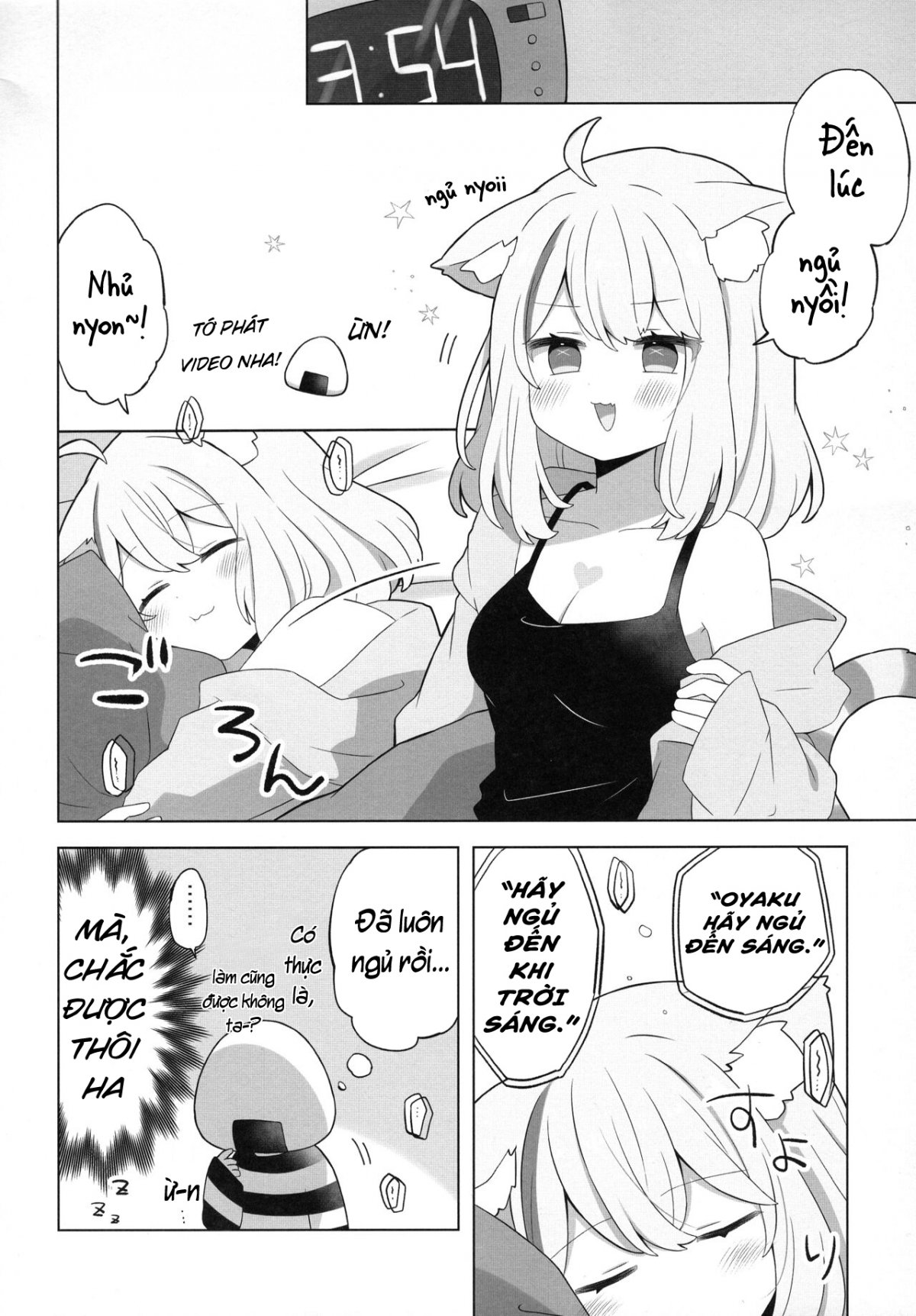 Đọc truyện hentai Thôi miên lành mạnh (Nekomata Okayu) - Oneshot
