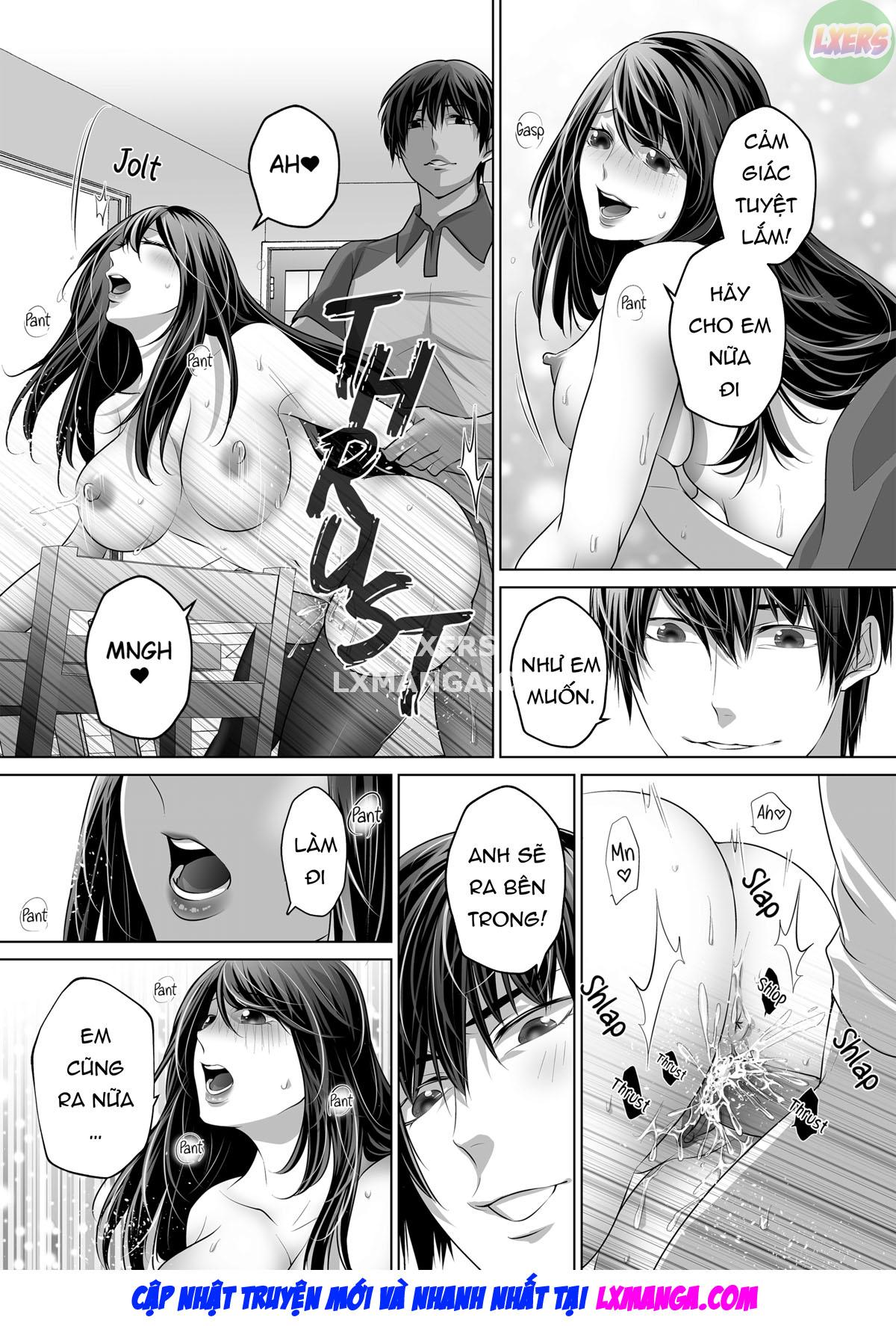 Đọc truyện hentai Một bà nội trợ sừng tuyệt vọng kín đáo lừa dối một lần nữa - Oneshot