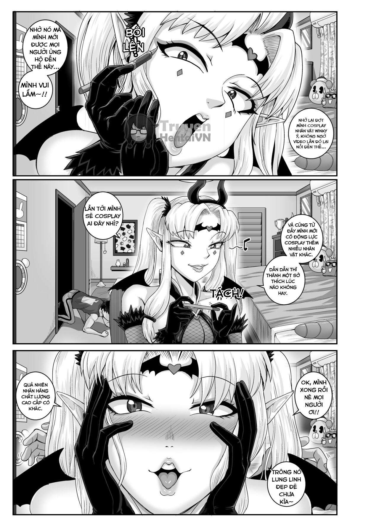 Đọc truyện hentai Dạy dỗ con em gái phiền phức này bằng cá chà bặc - Chap 3