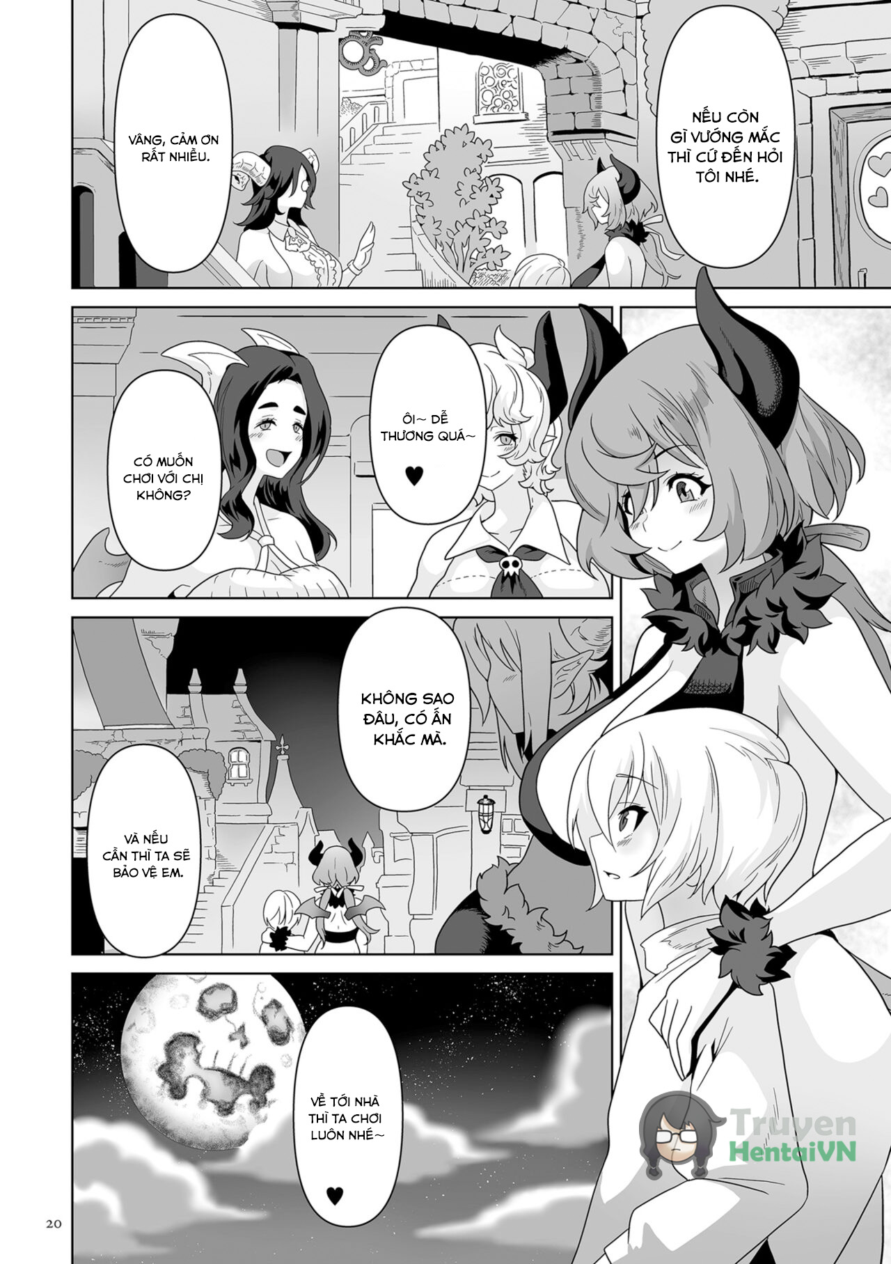 Đọc truyện hentai Vương quốc Succubus thèm bú - Chap 1