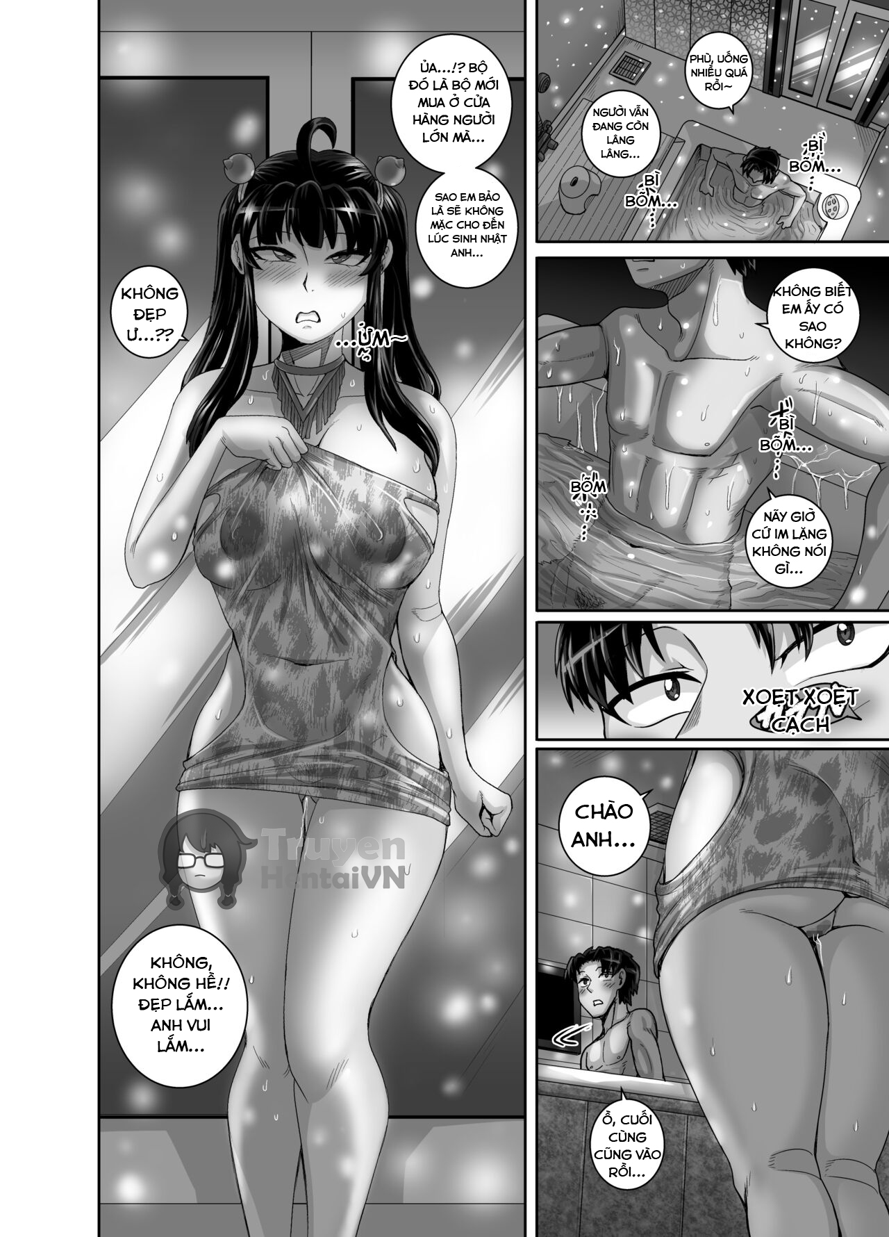 Đọc truyện hentai Dạy dỗ con em gái phiền phức này bằng cá chà bặc - Chap 4