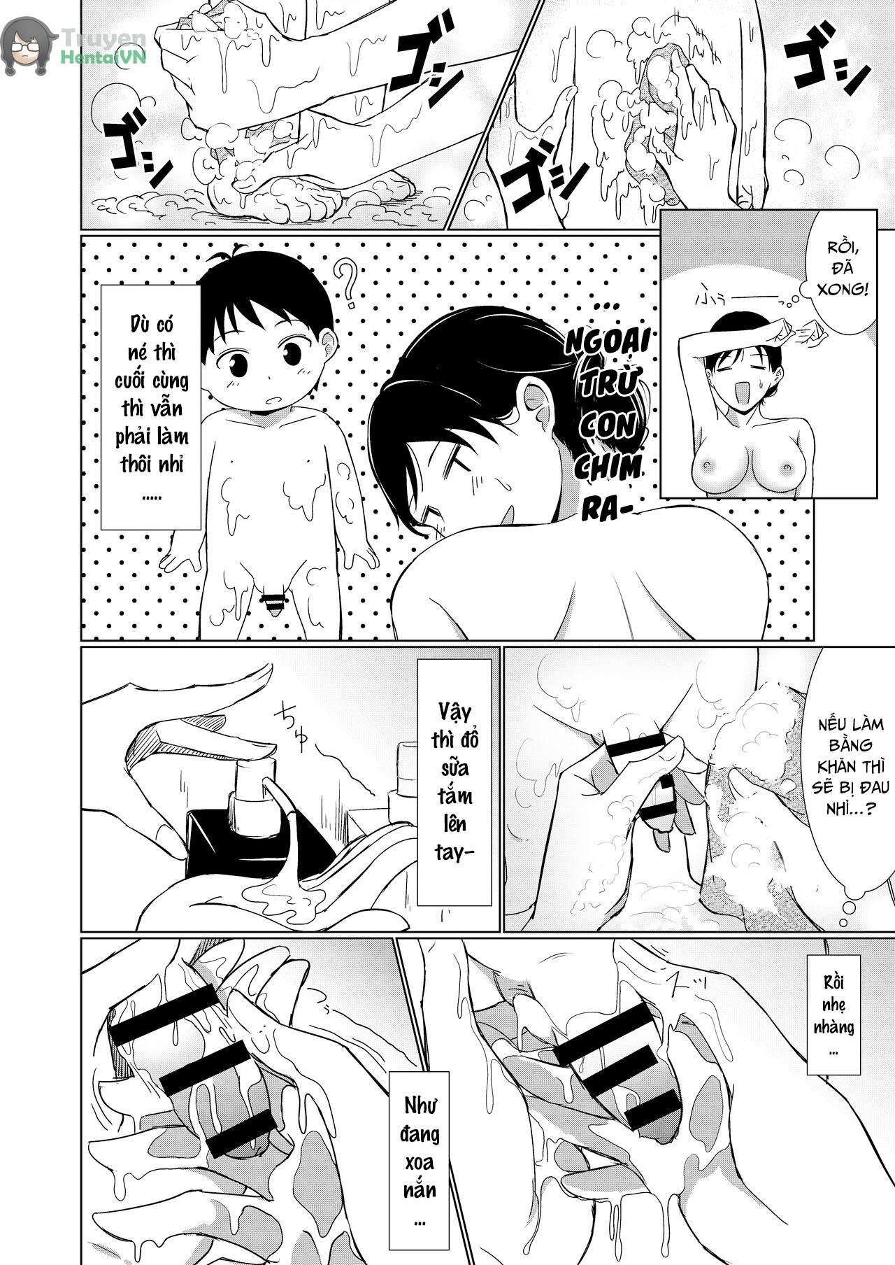 Đọc truyện hentai Chị gái đơn điệu ơi cố lên! Việc chăm sóc cậu  bé khi lần đầu cương cứng thật mệt mỏi - Oneshot
