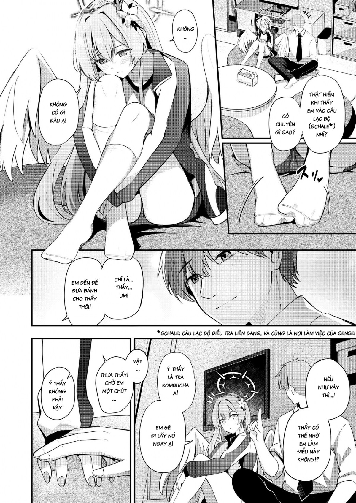 Đọc truyện hentai Em không phải là bánh cho thầy ăn đâu! - Oneshot