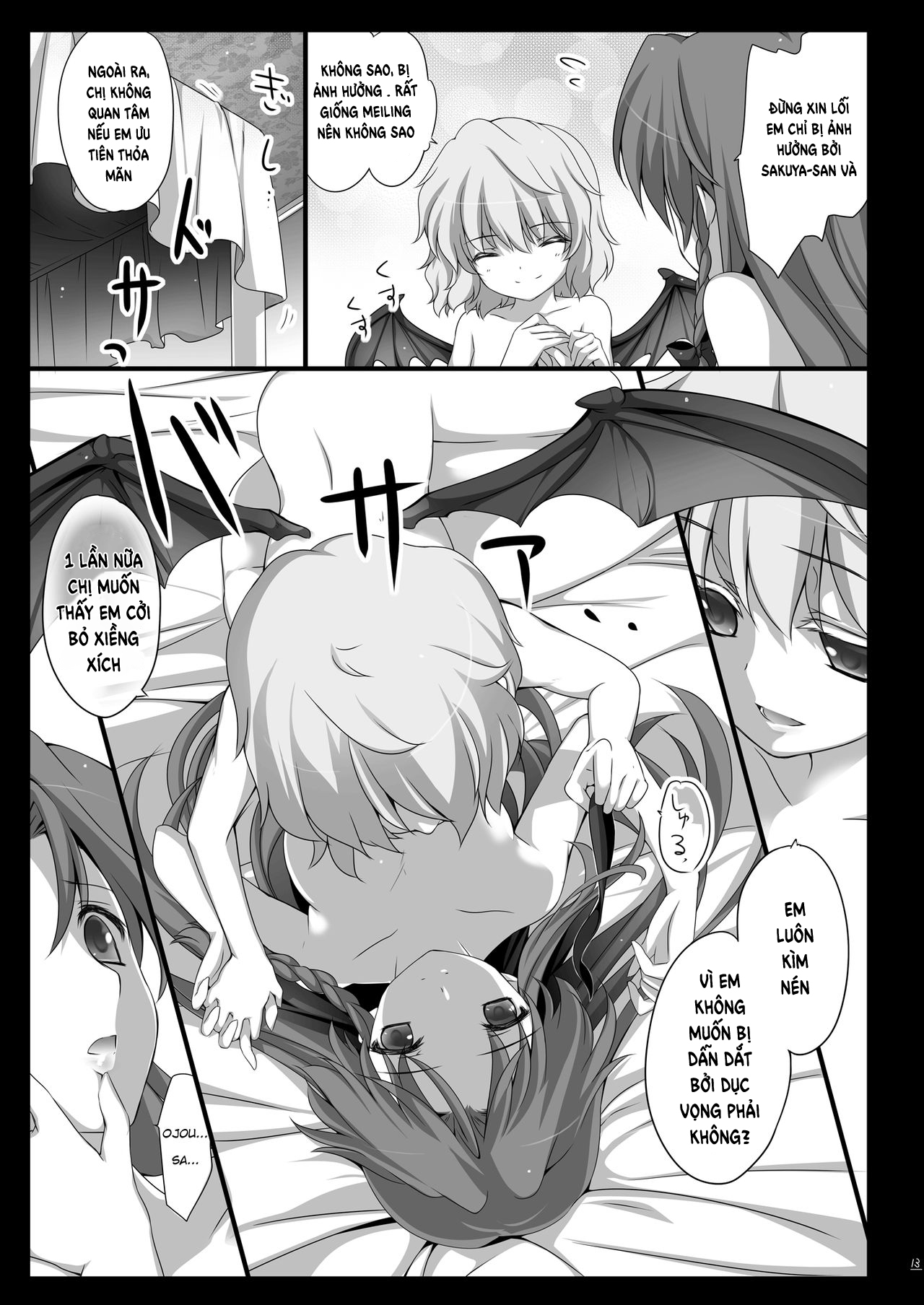 Đọc truyện hentai Meiling ga Ochite shimau Hanashi - Oneshot