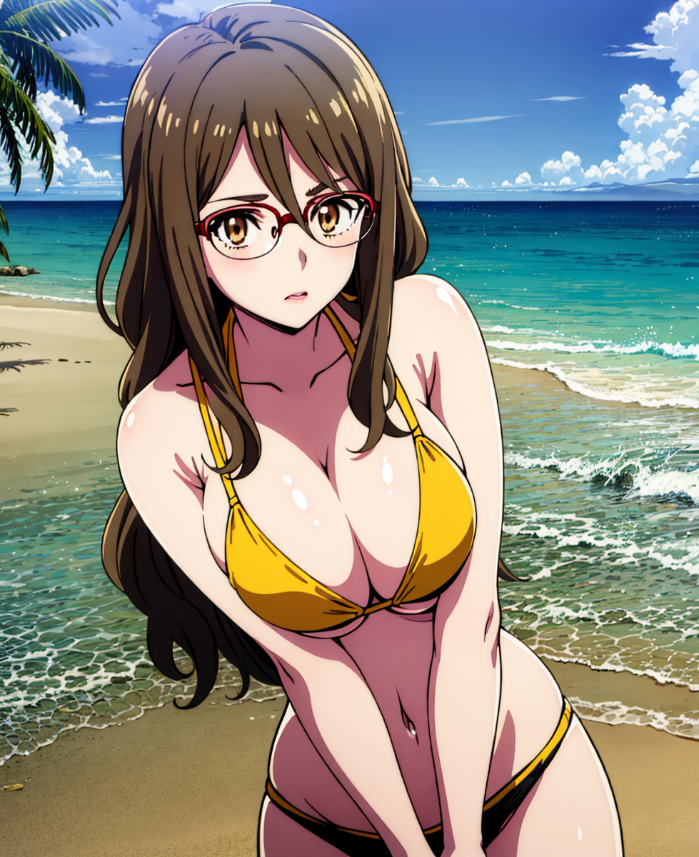 Đọc truyện hentai Tuyển tập Albums Art hentai - Chap 238 - Big Tits Bikini Mizuki