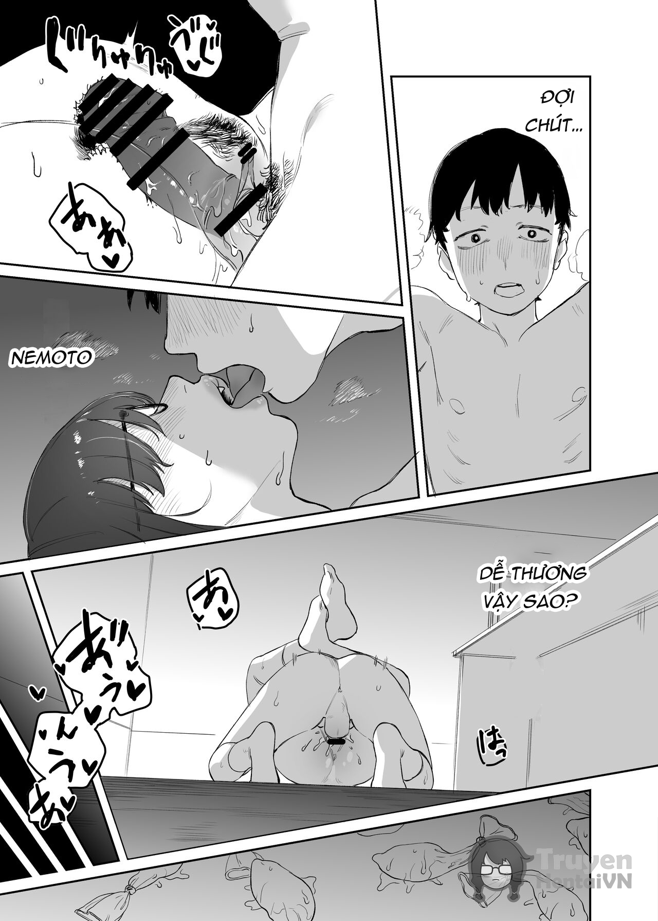 Đọc truyện hentai Yomenai Kimi to | With You, Who Is Hard To Read - Oneshot