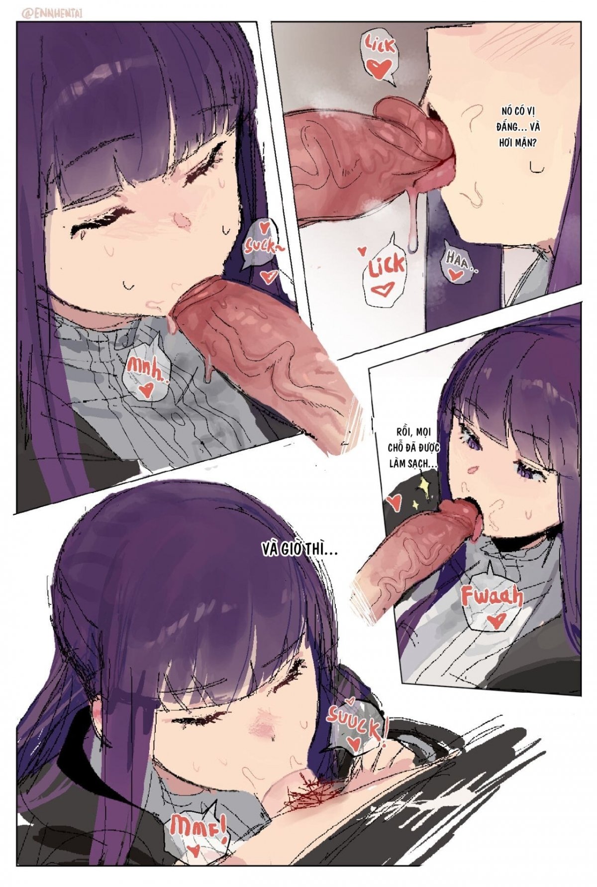 Đọc truyện hentai Fern x Stark - 1 Bắn