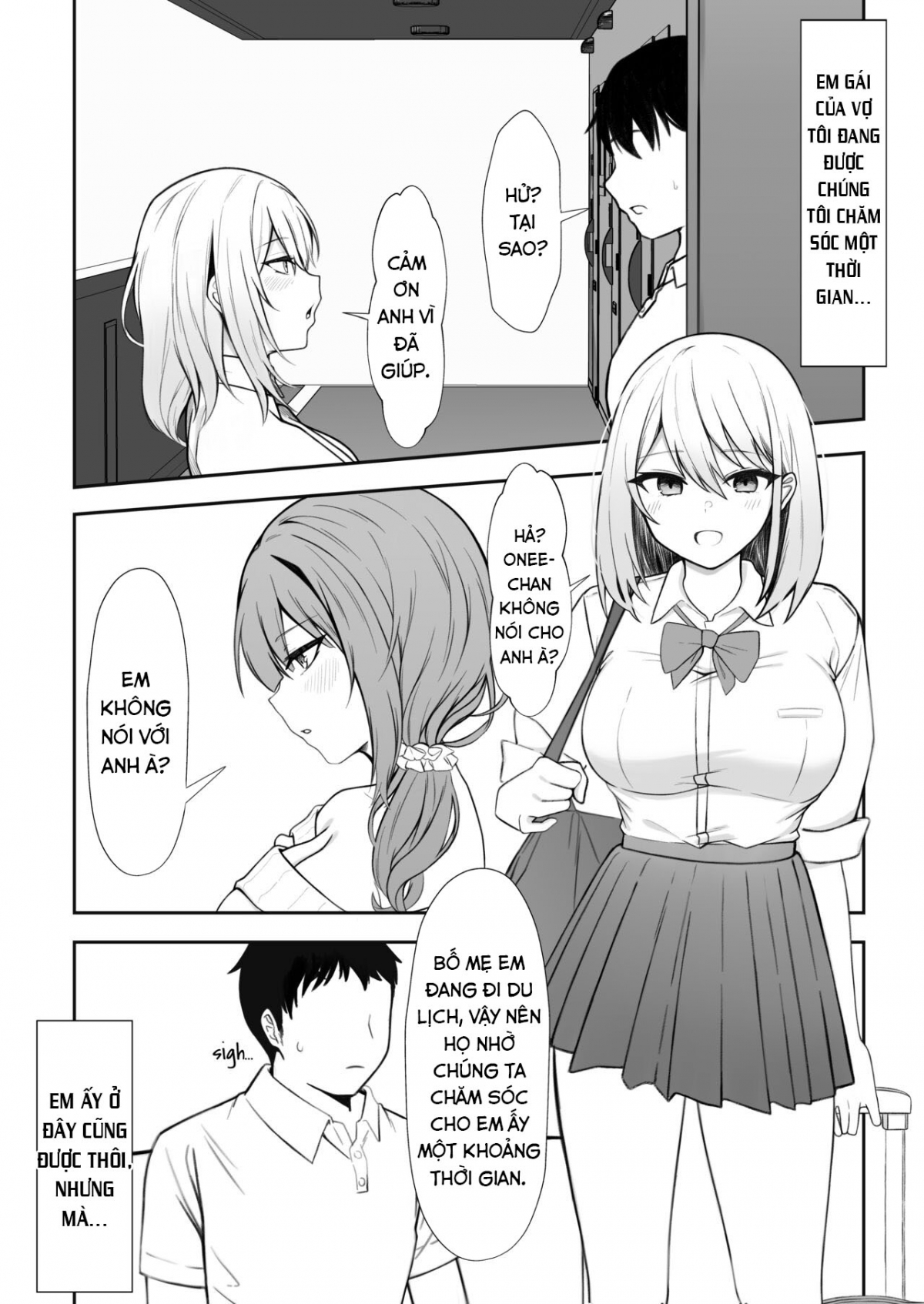Đọc truyện hentai Em vợ tôi, người đã đến nhà chúng tôi thật quyến rũ, vì vậy tôi đã địt em ấy mà vợ tôi không biết! - Oneshot