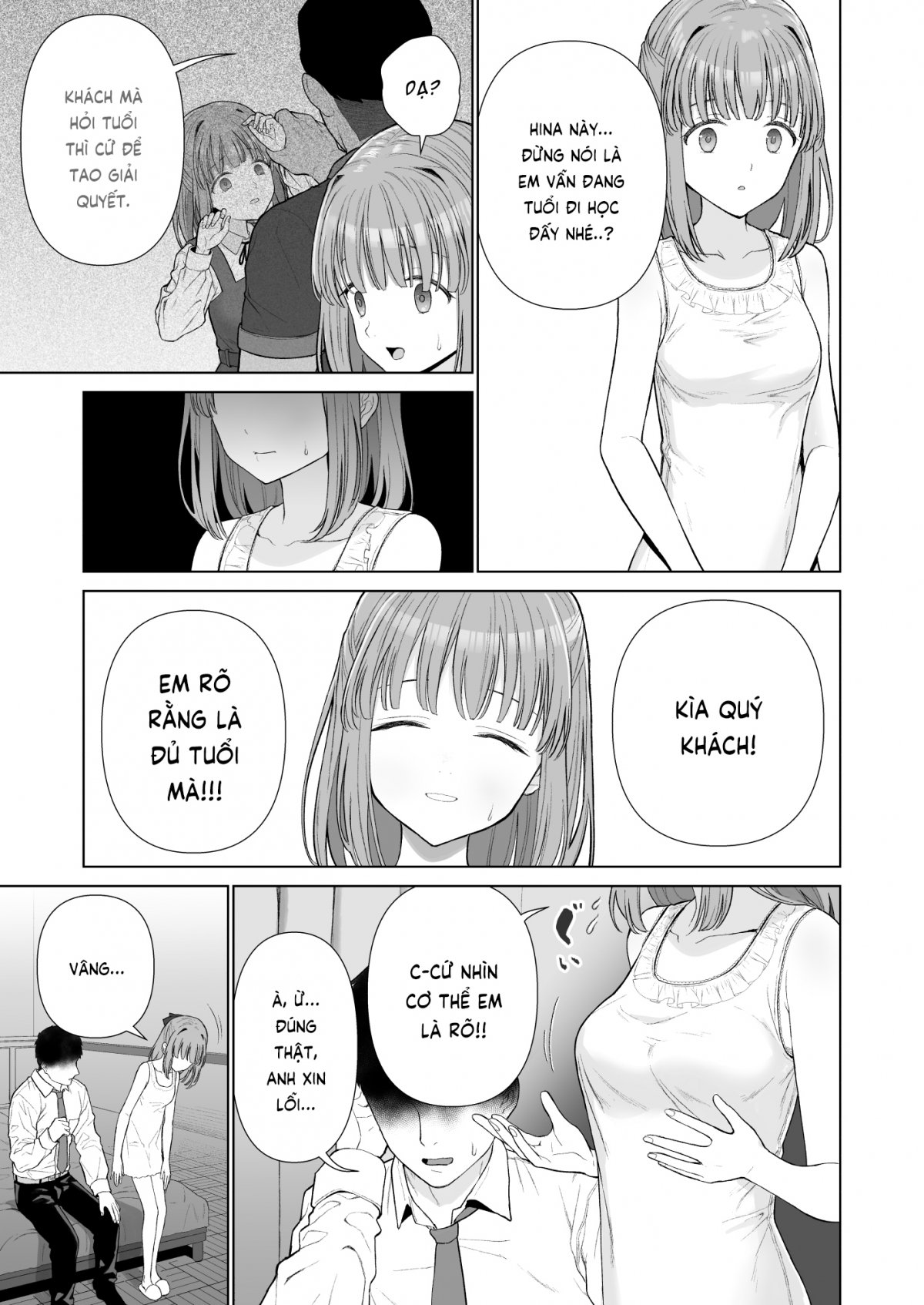 Đọc truyện hentai Sưởi ấm em, trước khi em vụn vỡ - Oneshot