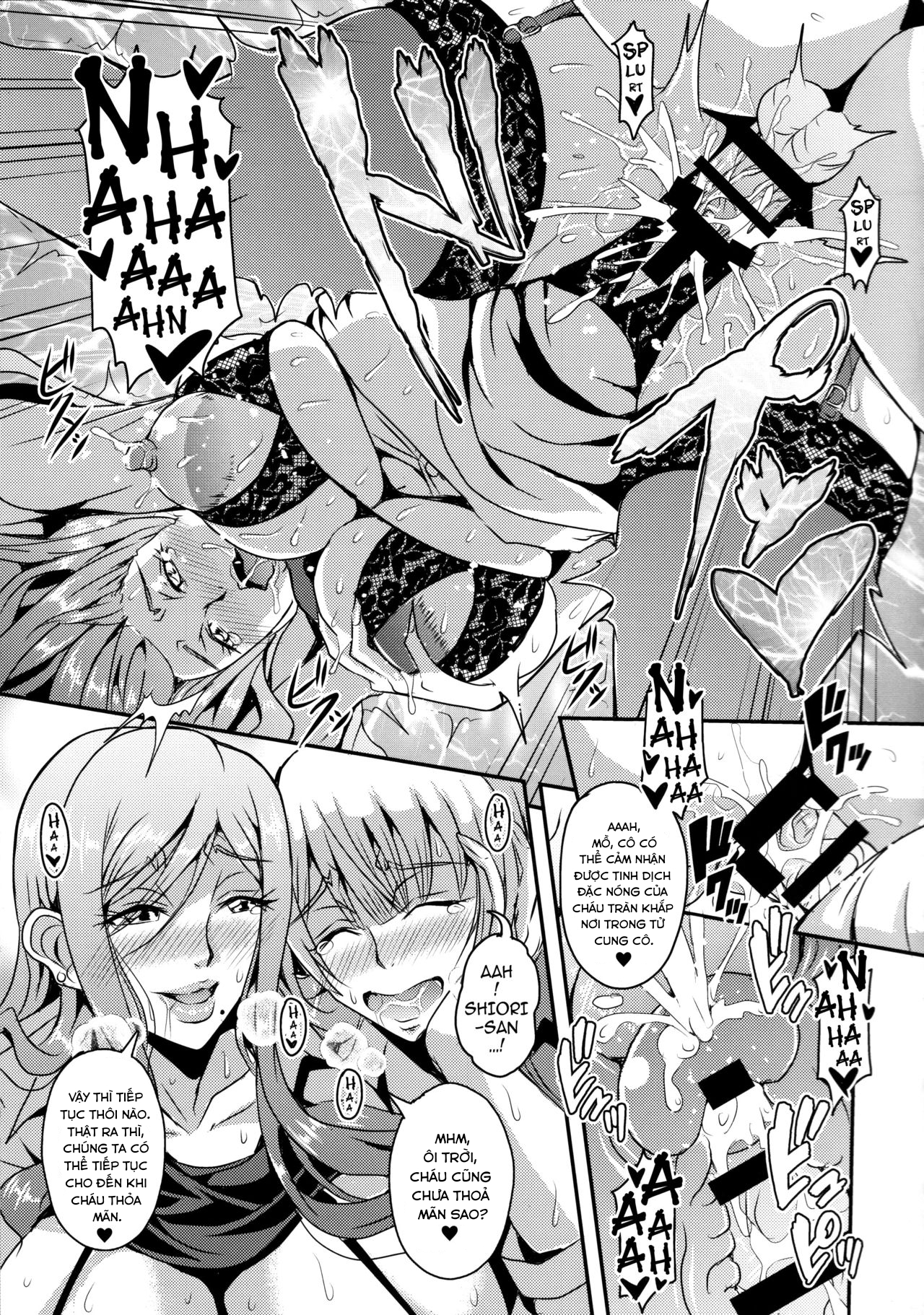 Đọc truyện hentai Cô nội trợ nhà bên là succubus - Oneshot