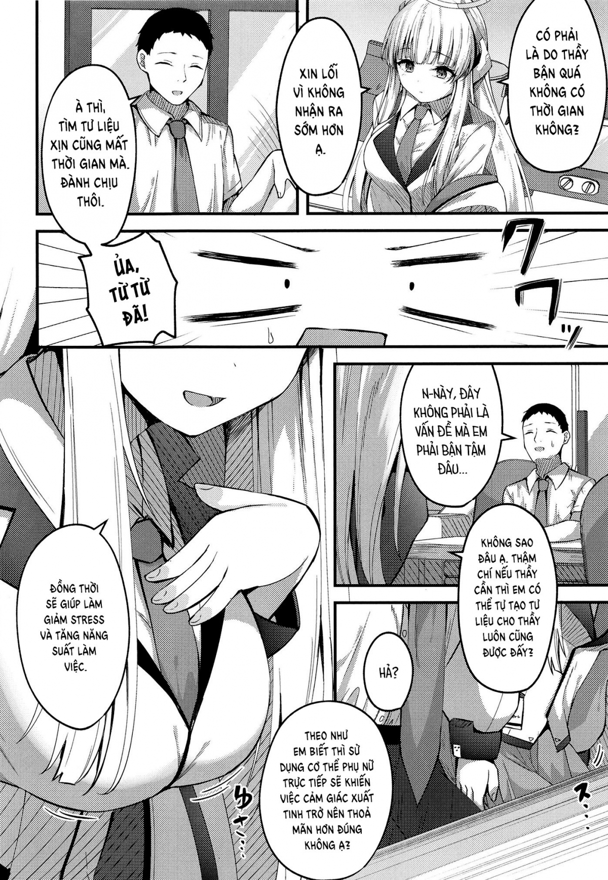 Đọc truyện hentai Seishori NOR Asobi - Ryoute ni Sensei to Yuuka-chan - Oneshot nứng