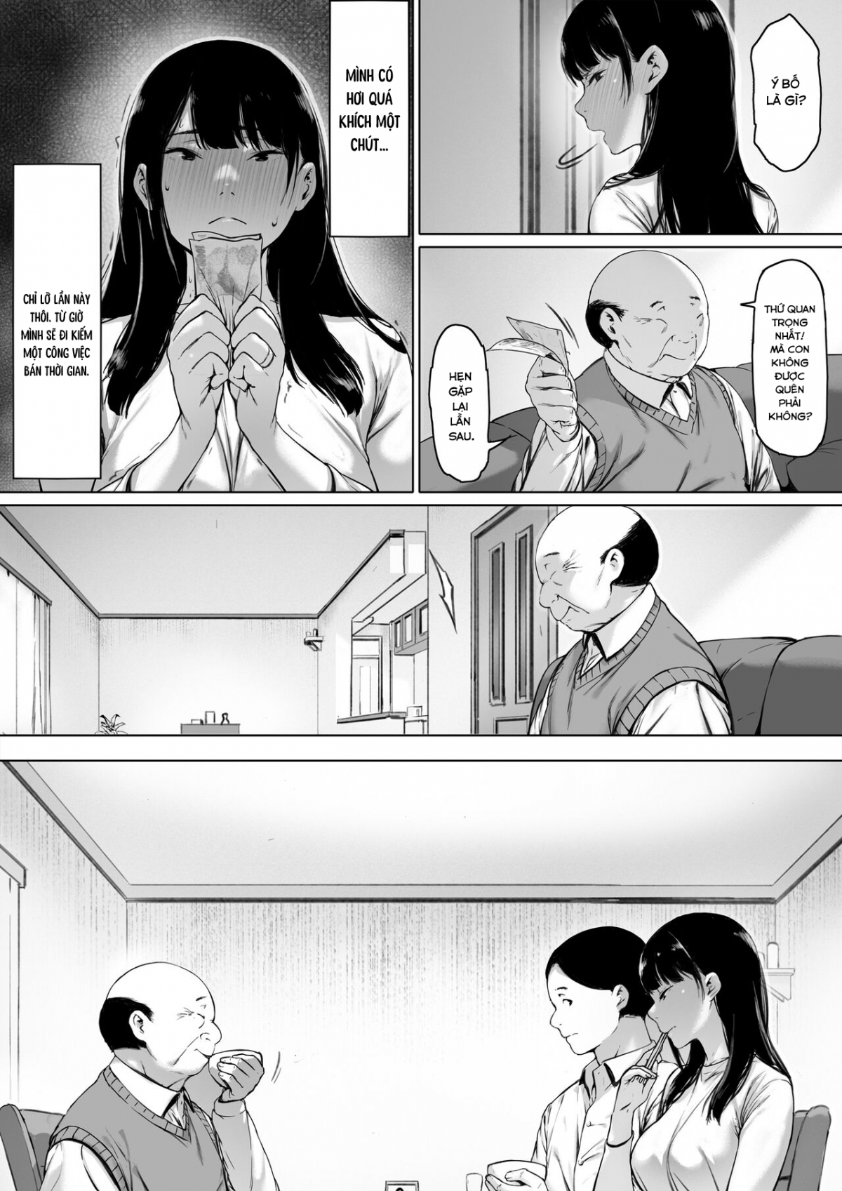 Đọc truyện hentai Ánh nhìn của bố chồng - Phần 1 - Chap 1