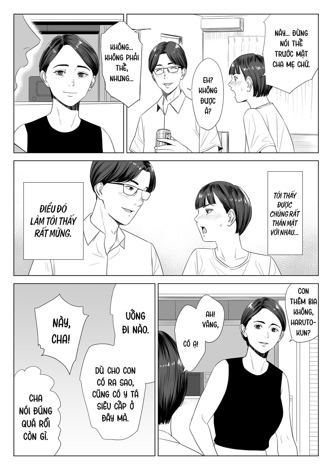 Đọc truyện hentai Mượn nhờ mẹ vợ - Oneshot