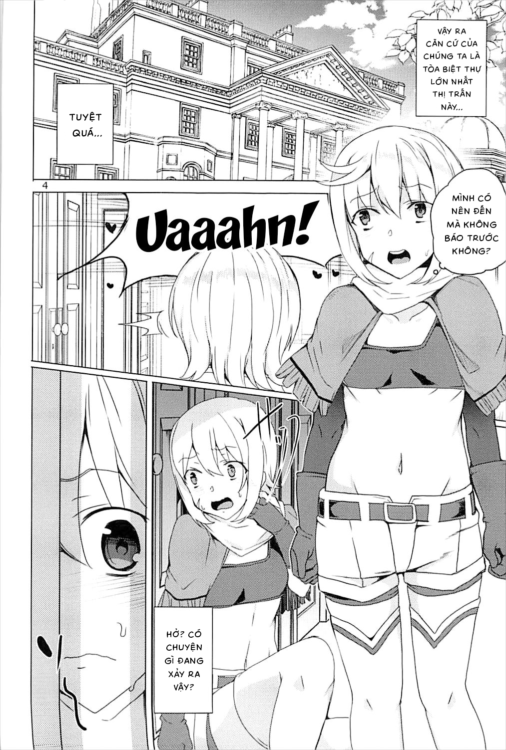 Đọc truyện hentai Kìa! Băng trộm của Megumin tái xuất! - Oneshot