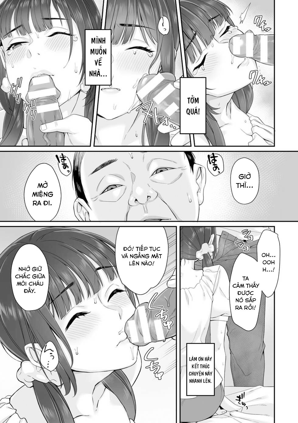 Đọc truyện hentai Junboku Joshikousei wa Oyaji Iro ni Somerarete Comic Ban - Chap 1