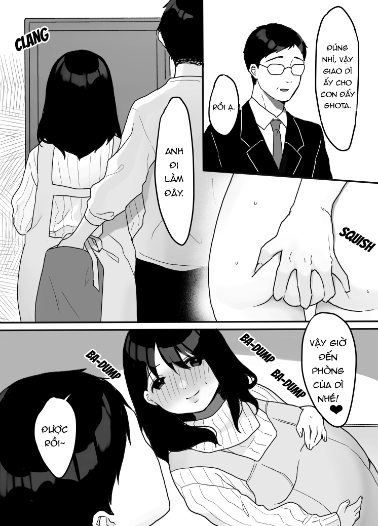 Đọc truyện hentai Gibo no Kowaku ~Atarashii Okaa-san~ - Oneshot