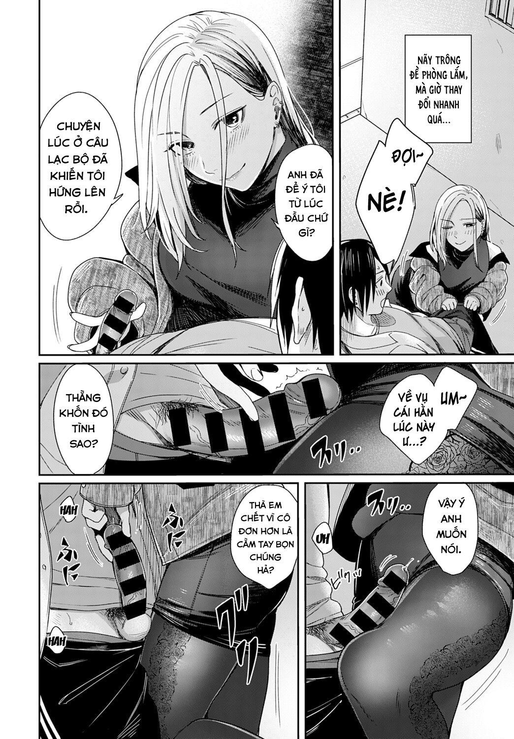 Đọc truyện hentai Khói thuốc và ánh đèn vàng. - Oneshot