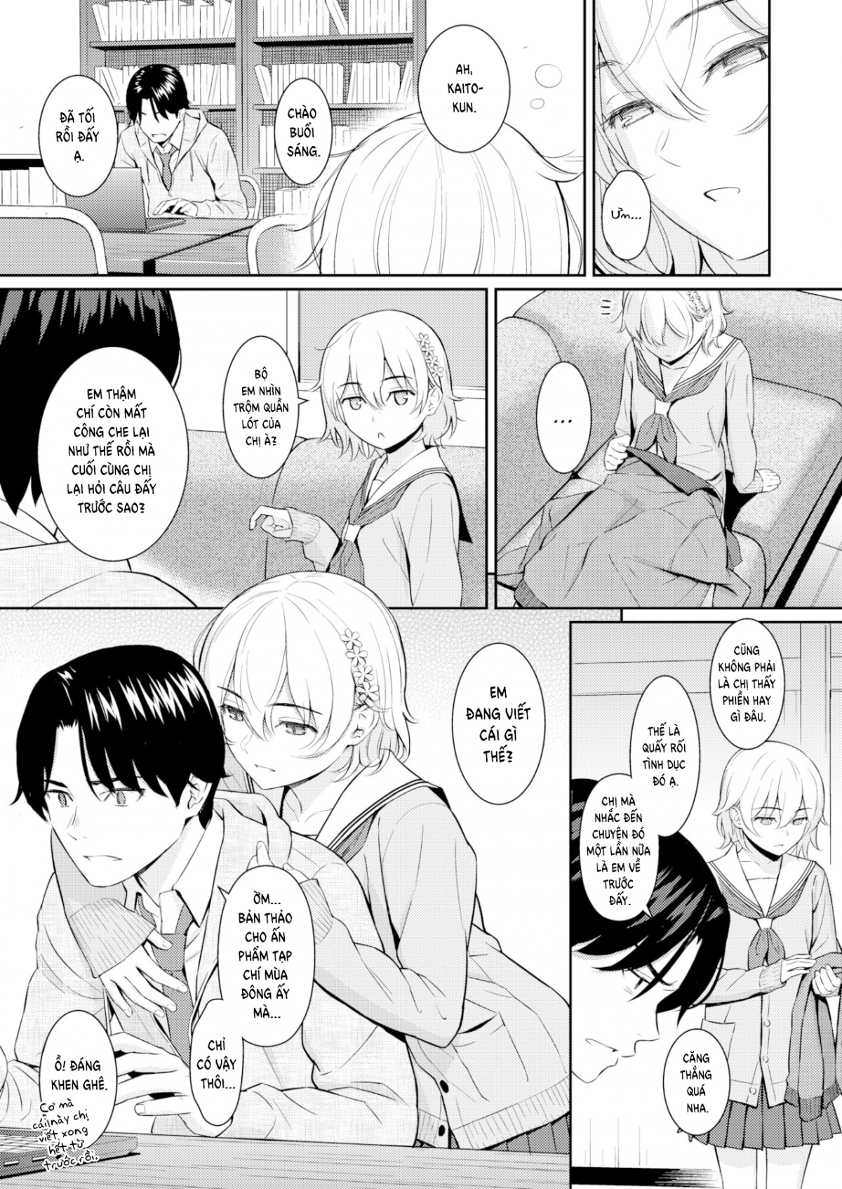 Đọc truyện hentai Màu trắng tinh khôi - Oneshot