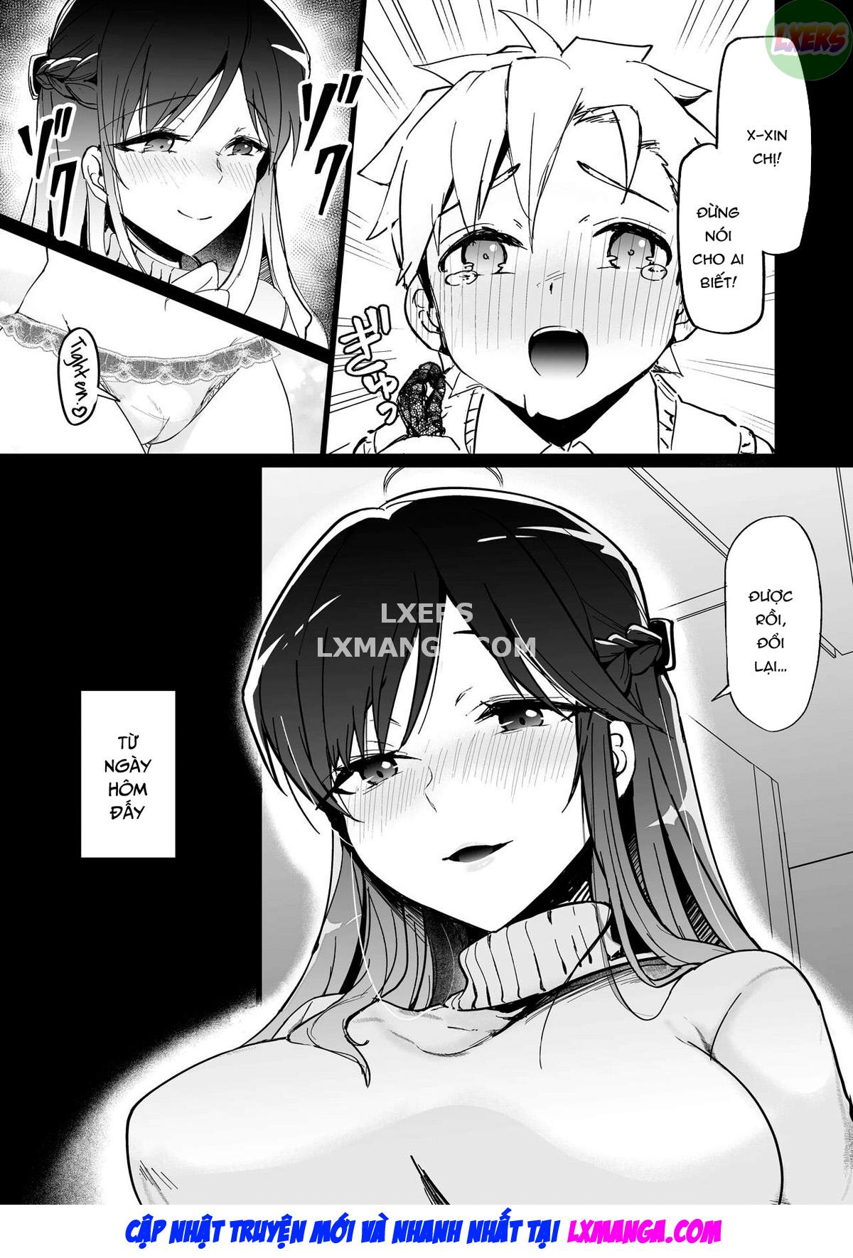 Đọc truyện hentai Máy chủ tinh dịch của chị gái tôi - Oneshot