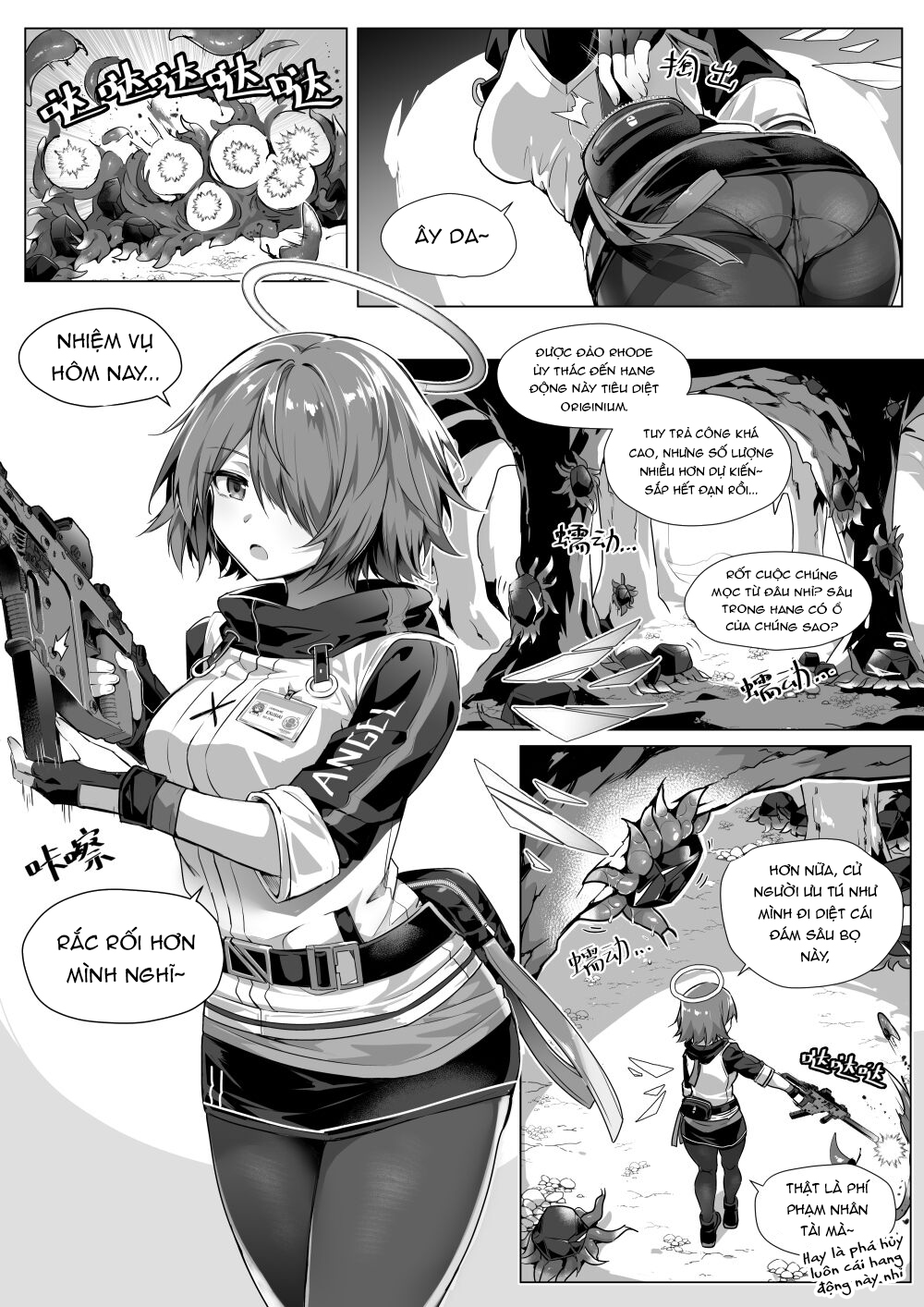 Đọc truyện hentai Bụng tôi không phải nơi sinh sản của bọ!! - Oneshot
