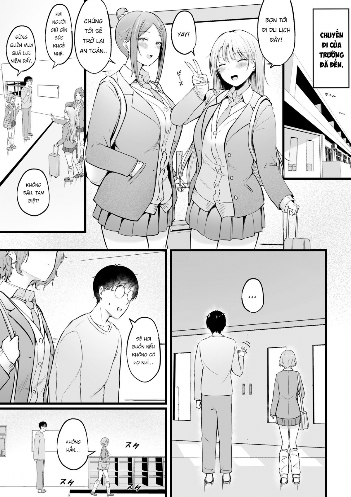Đọc truyện hentai Joshiryou Kanrinin no Boku wa Gal Ryousei ni Furimawasarete masu 2 - Nổ cu