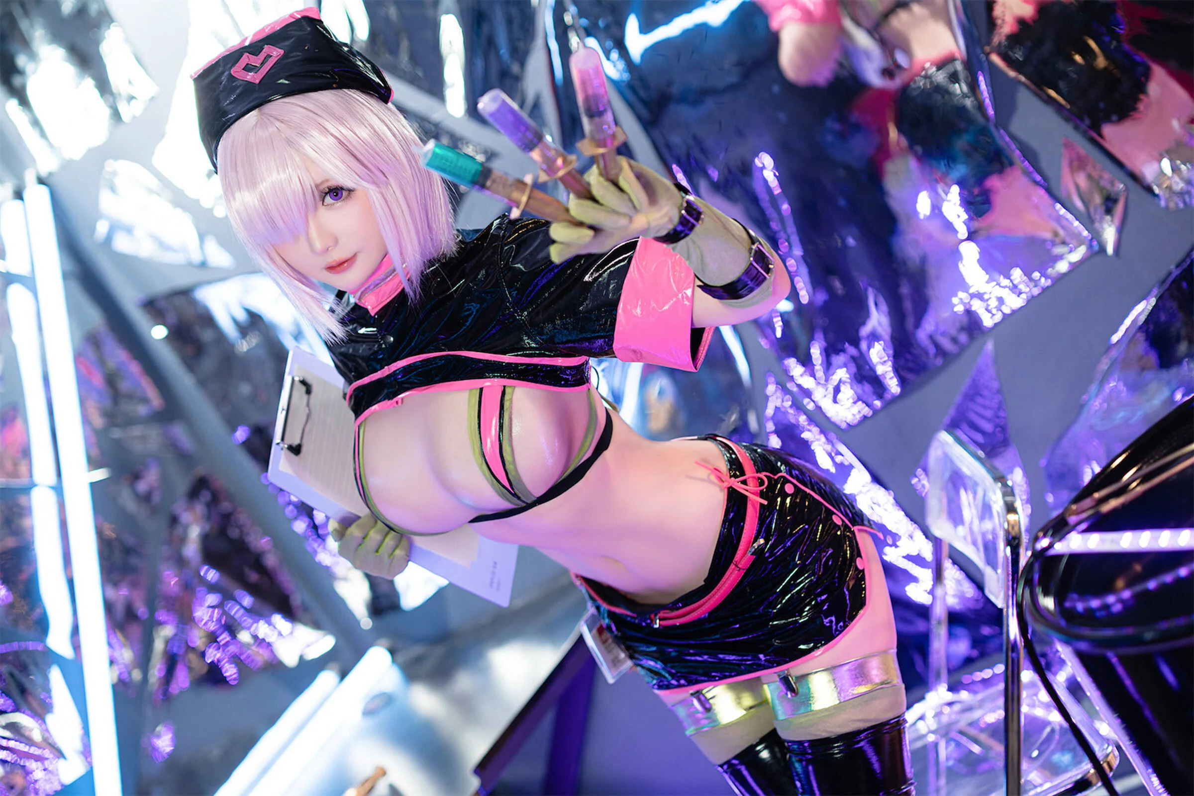 Đọc truyện hentai Tuyển tập Albums siêu phẩm Cosplay - Chap 624 - Star Chichi NO.115 Mashu Fanfiction Nurse