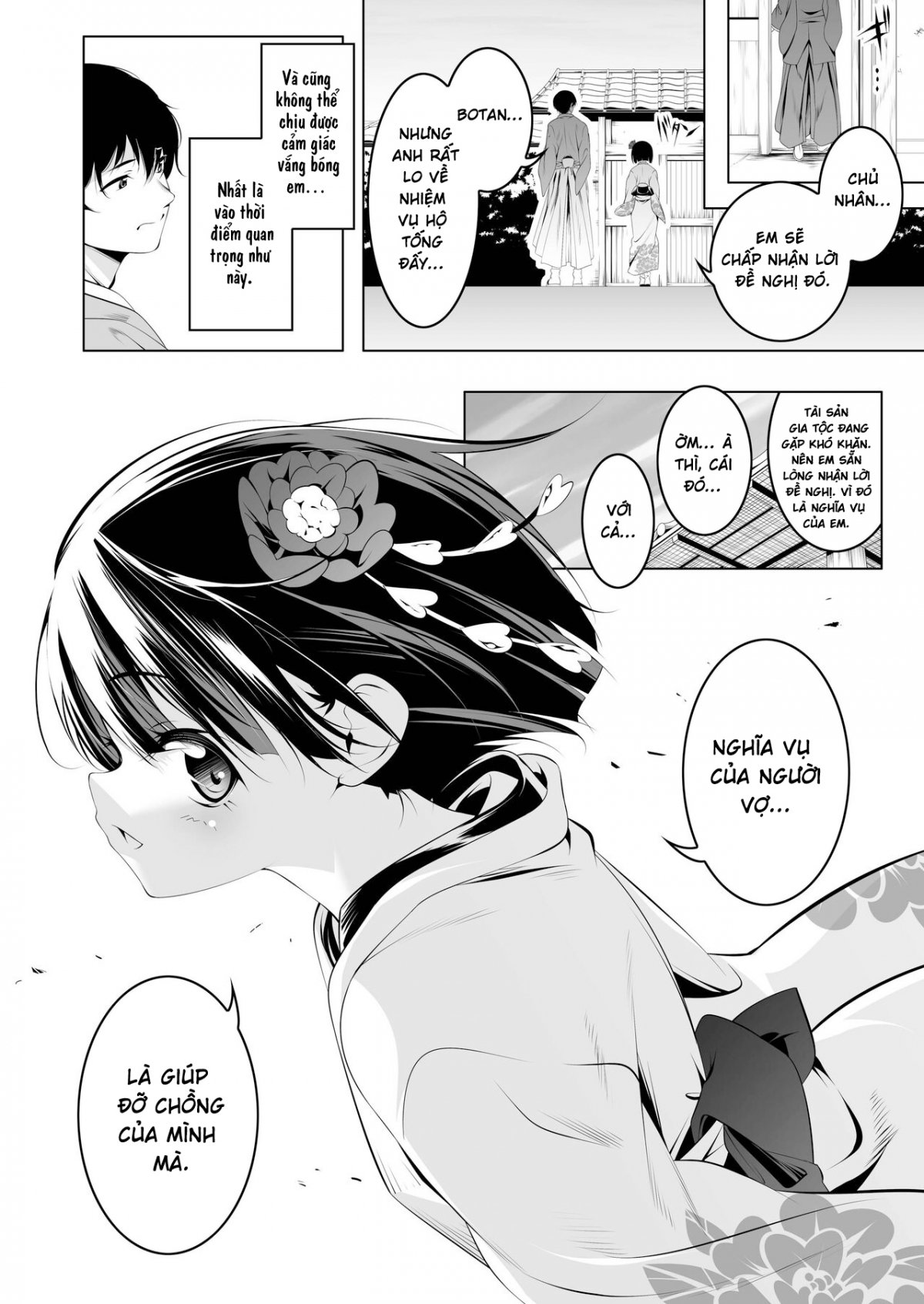 Đọc truyện hentai Koushoku no Chuugi Kunoichi Botan - Oneshot