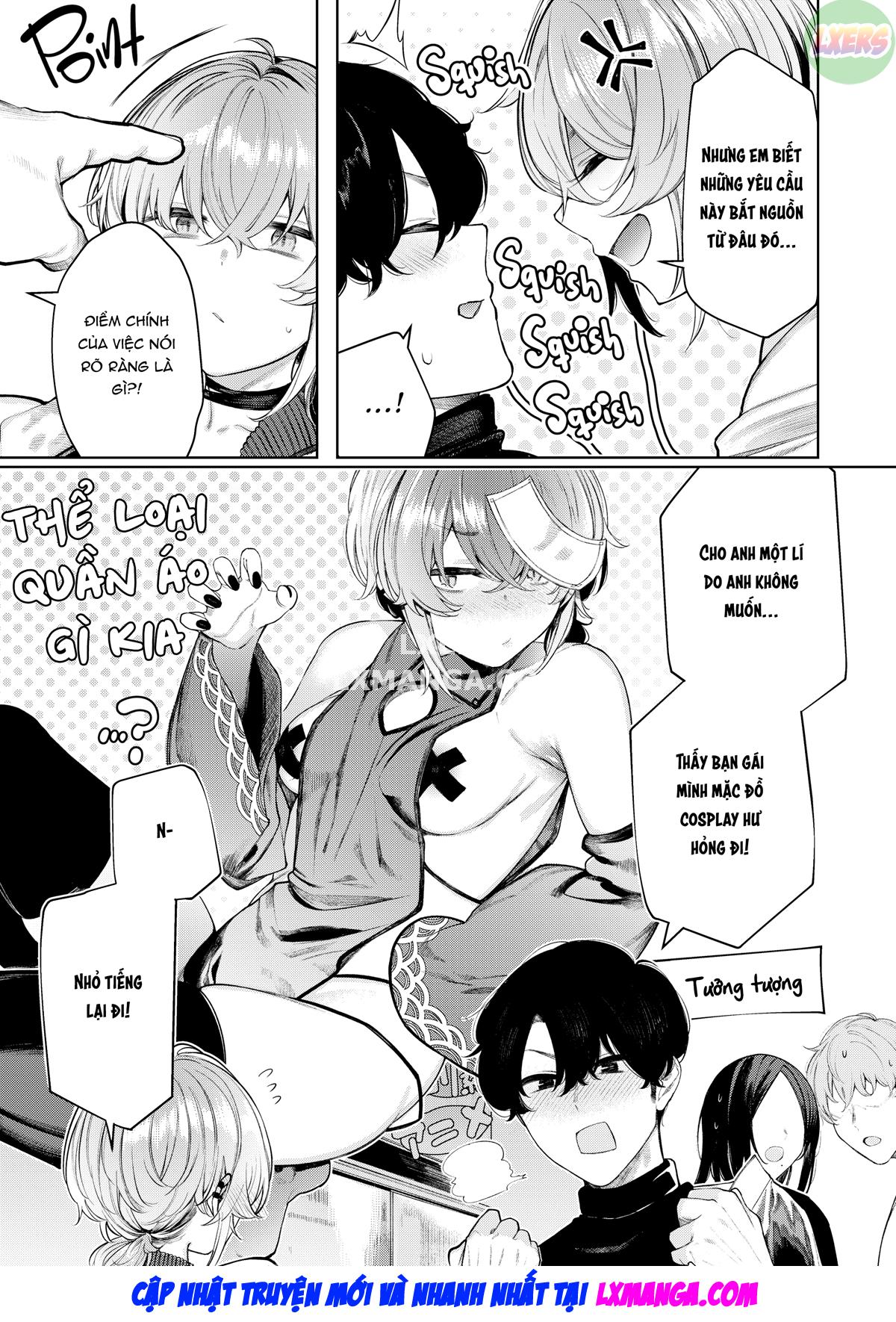 Đọc truyện hentai Lười cosplay quan hệ tình dục với bạn gái du côn của tôi - Oneshot