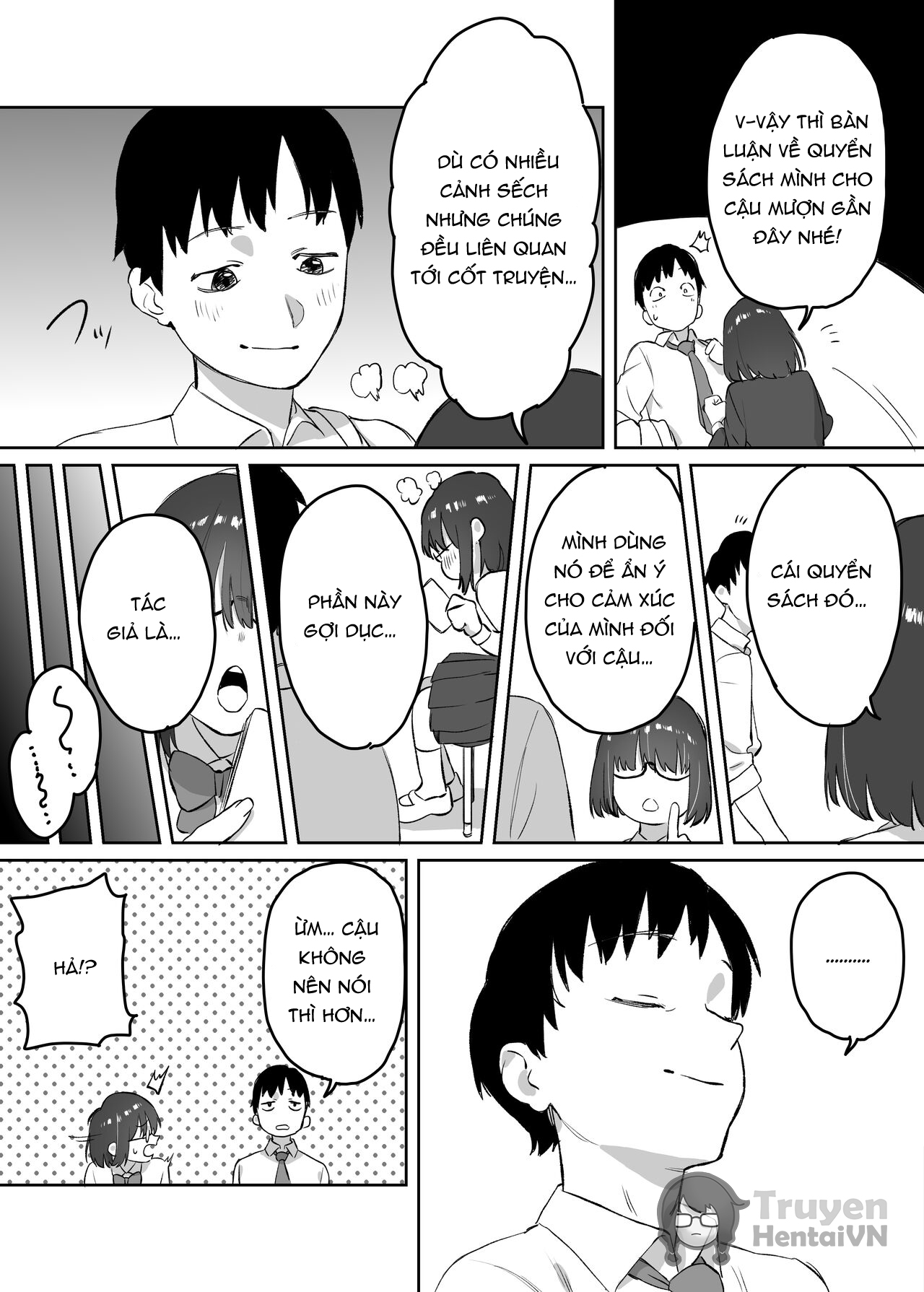Đọc truyện hentai Yomenai Kimi to | With You, Who Is Hard To Read - Oneshot