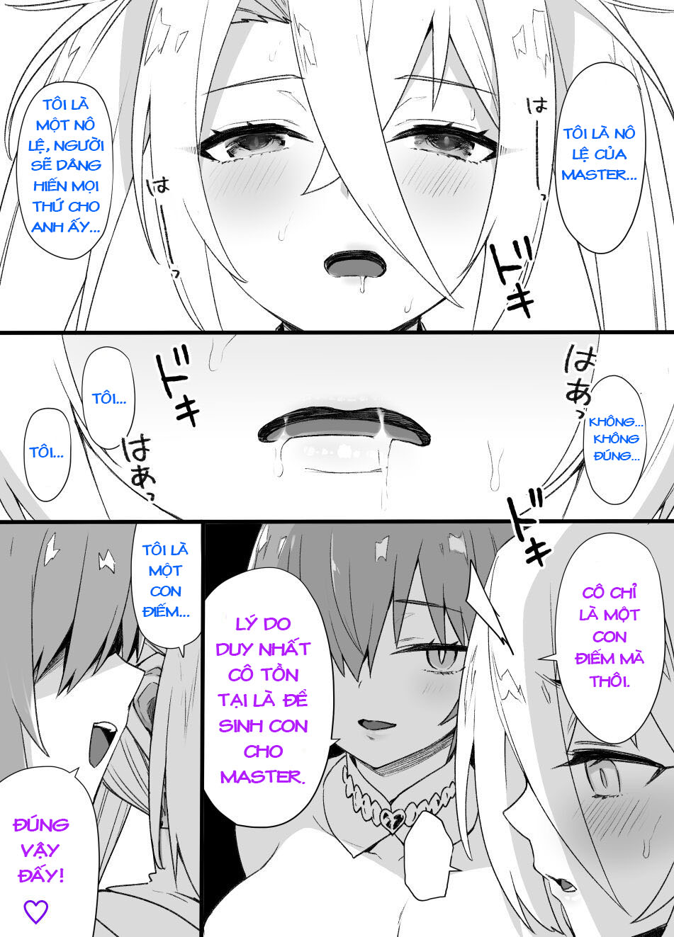 Đọc truyện hentai Dorei Zuma Bradamante (Fate/Grand Order) - Oneshot