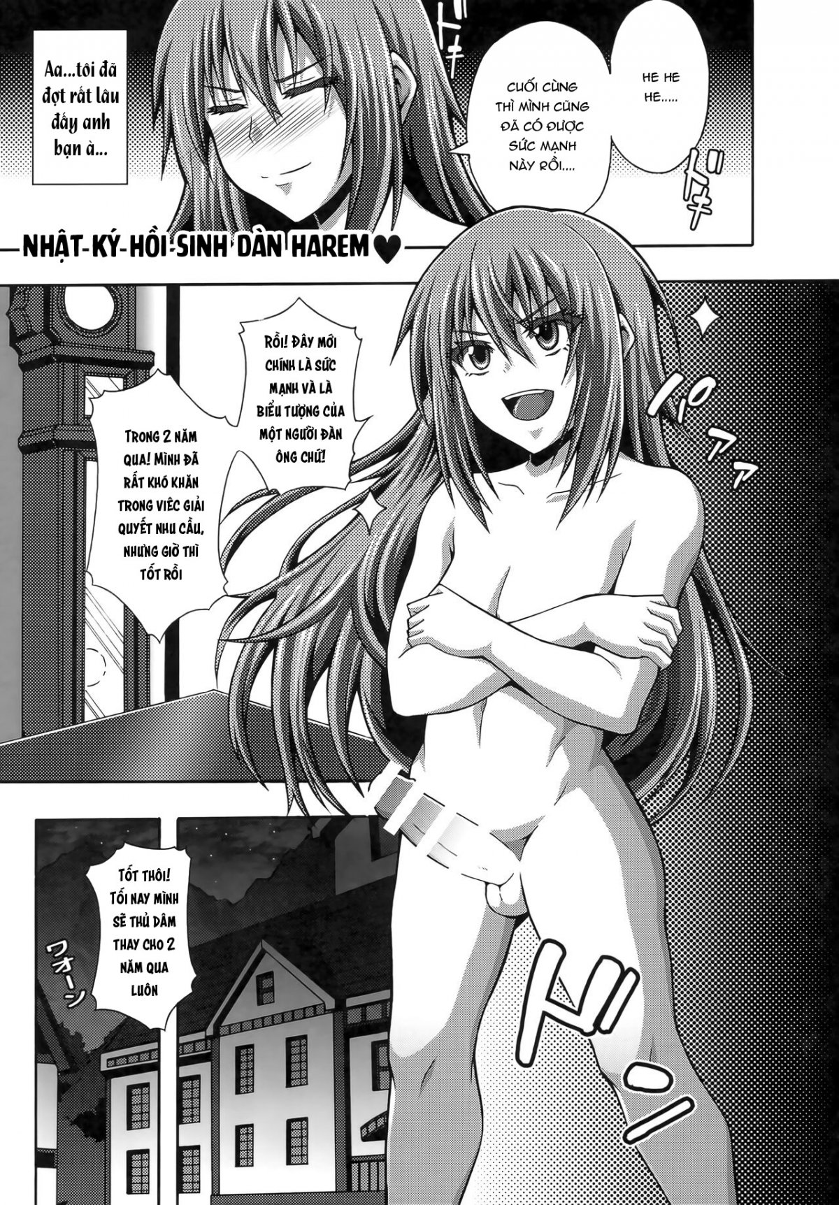 Đọc truyện hentai Nhật kí hồi sinh dàn harem 1 - Oneshot