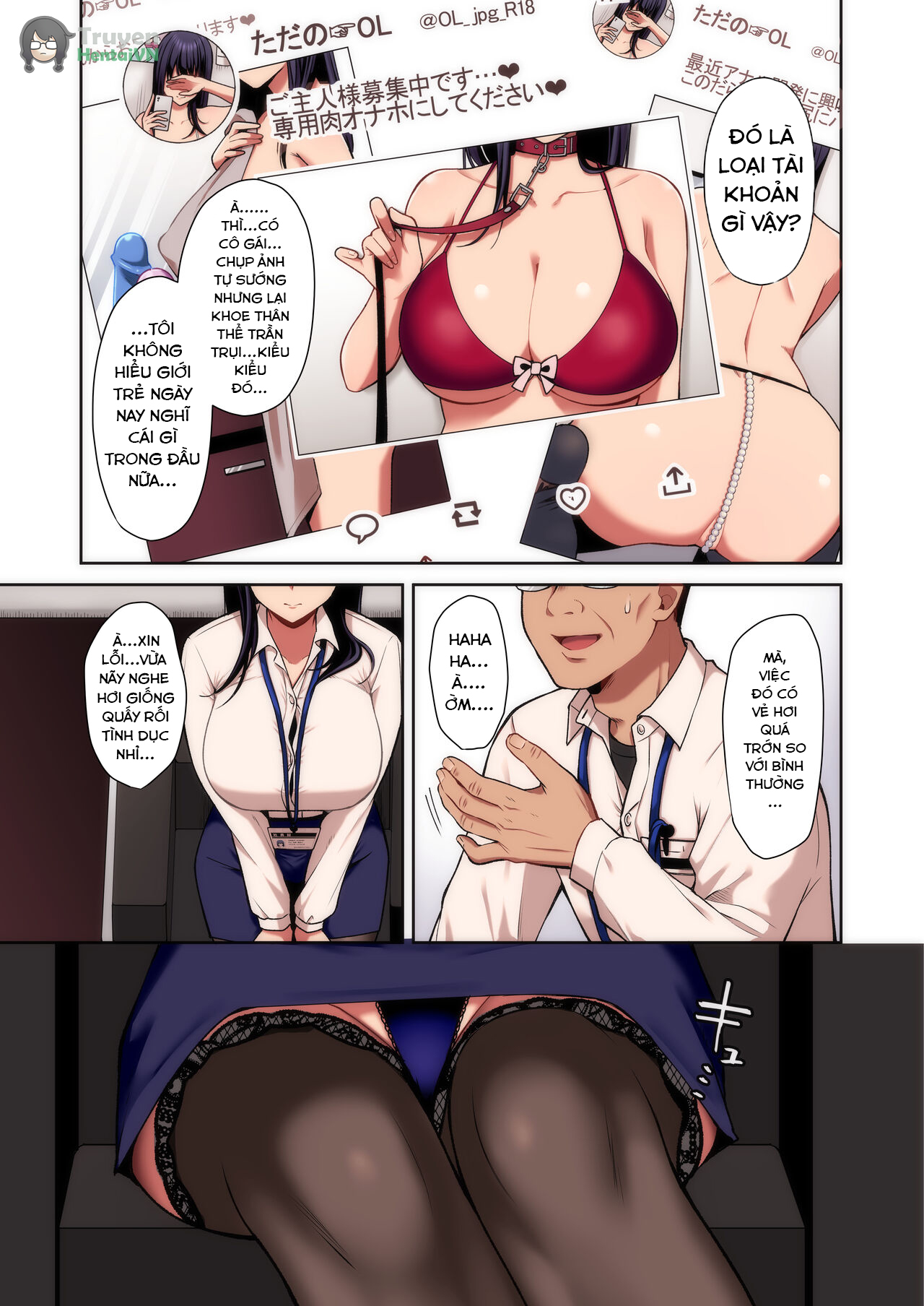 Đọc truyện hentai Huấn luyện nhân viên dâm dục thành bồn chứa tinh - chap 1