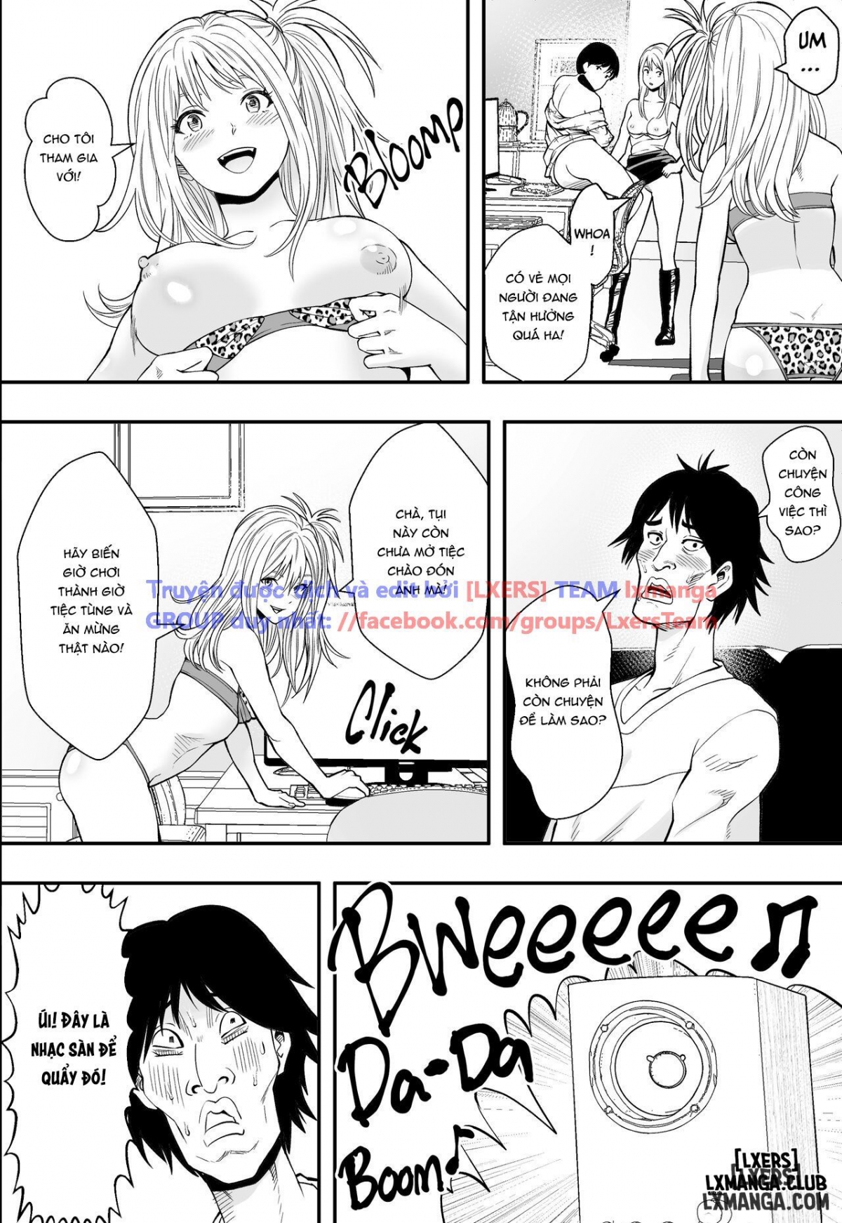 Đọc truyện hentai Getting Busy With Business Gyarus - Oneshot