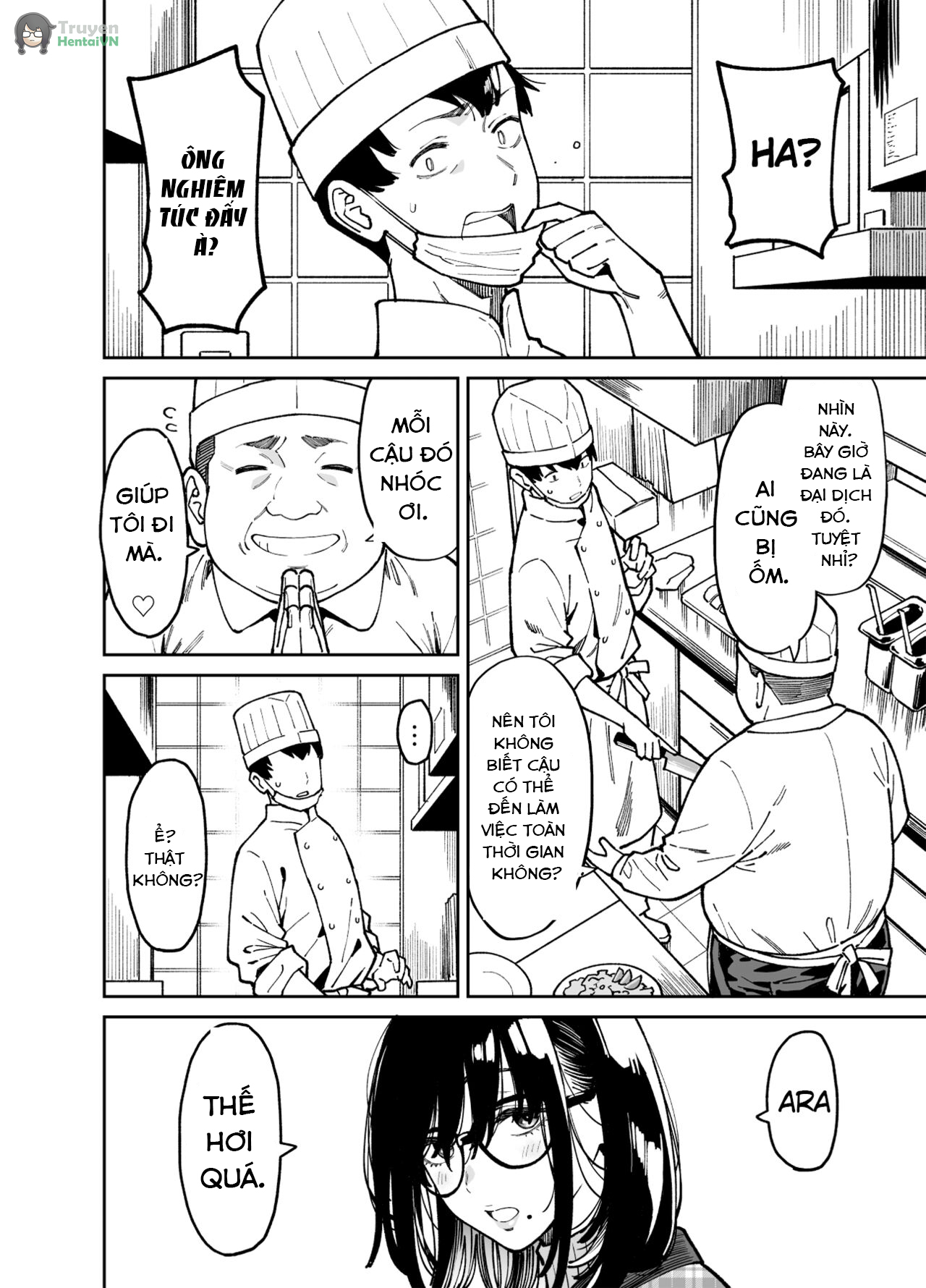 Đọc truyện hentai Comforted by the Sloppy Girl Next Door - chap 2
