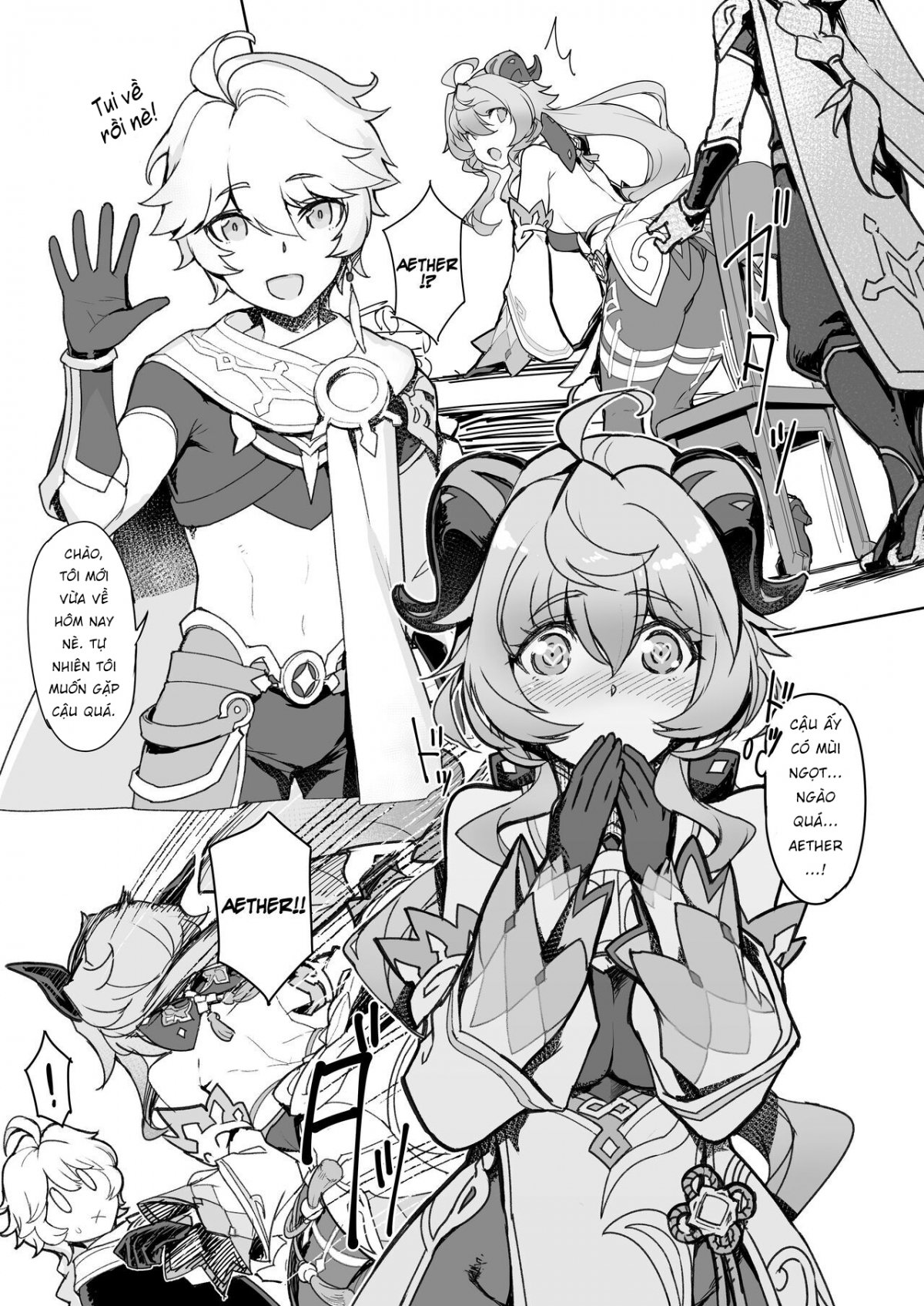 Đọc truyện hentai Đêm Sương Ngọt Ngào - Oneshot