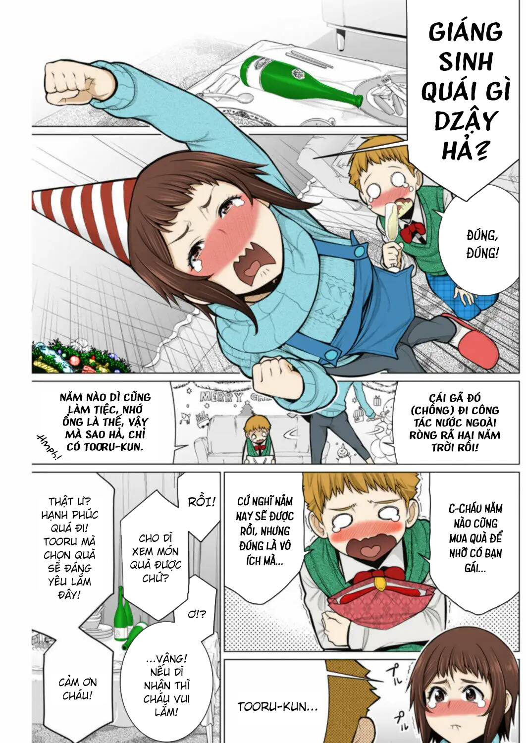 Đọc truyện hentai Bữa tiệc Giáng sinh Dokidoki - Oneshot
