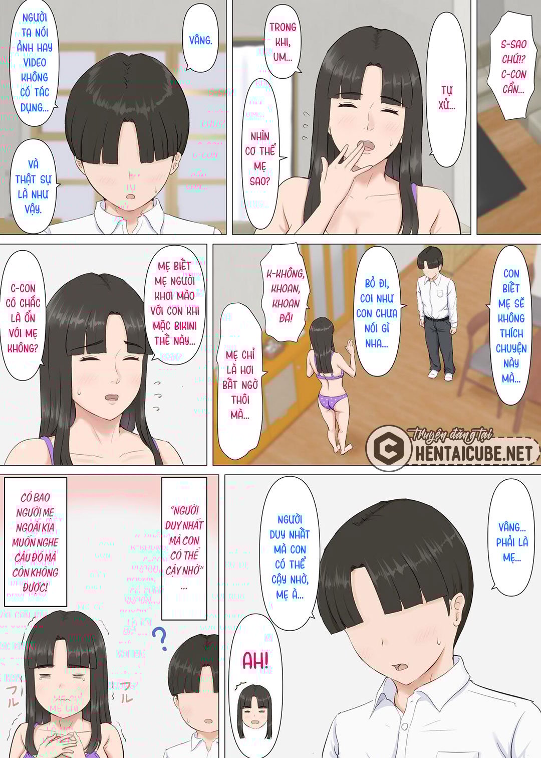 Đọc truyện hentai Kazu-kun và mẹ - Oneshot