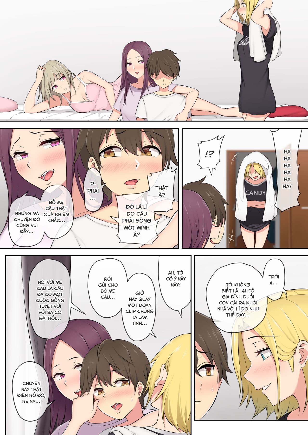 Đọc truyện hentai Nơi tụ hợp của các cô bạn gái cùng lớp phần 1 - Ch. 2
