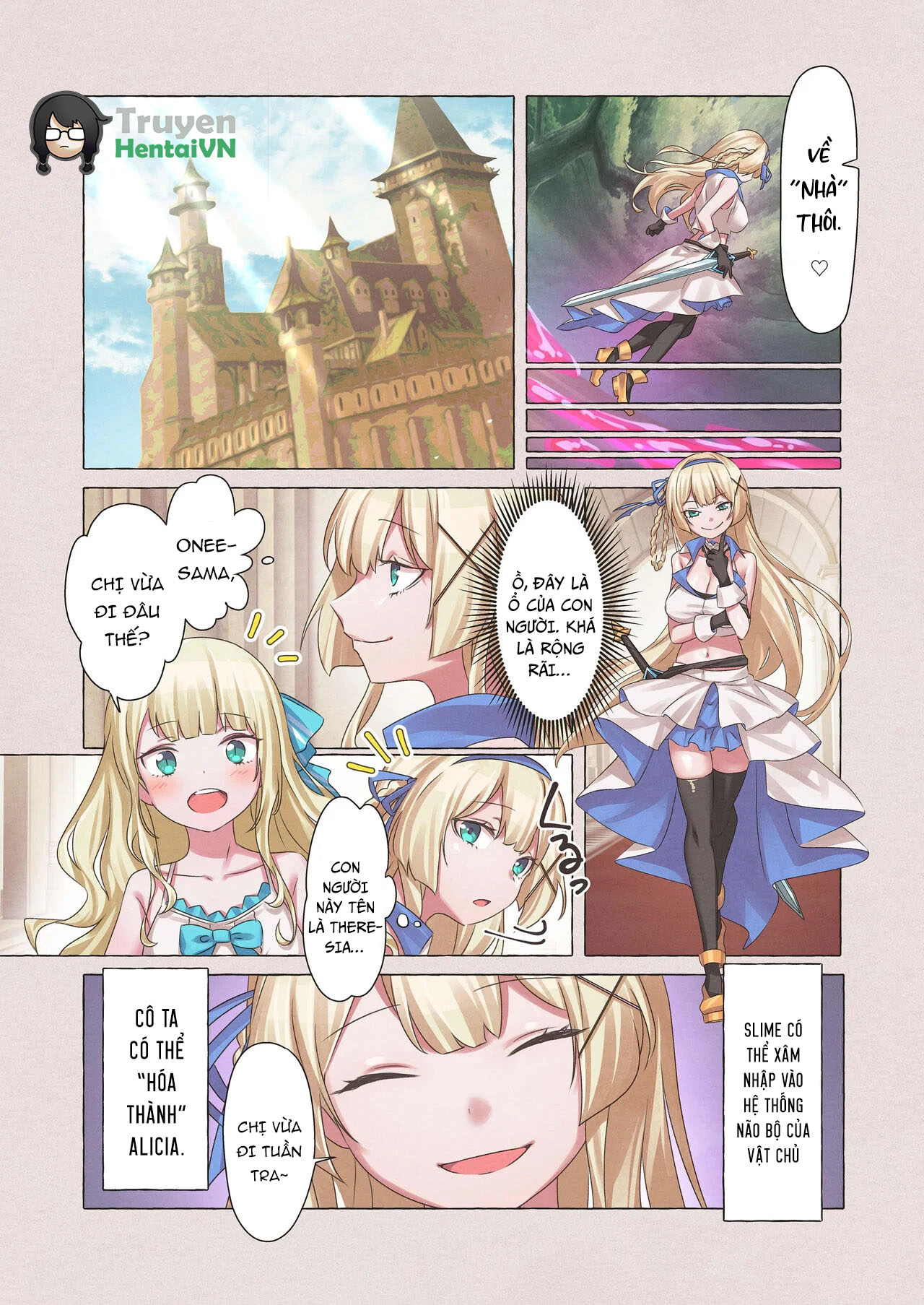 Đọc truyện hentai Slime Pandemic ~princess knightess succumbs to a slime's energy drain~ - Oneshot