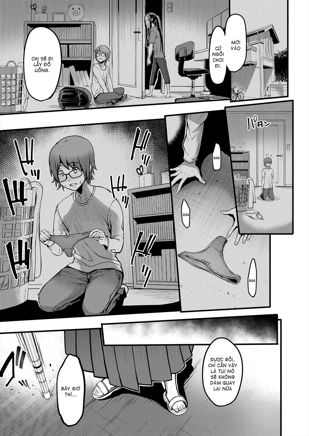 Đọc truyện hentai Pashirare Kendoubu ~Onee-san no Shigoki~ - Oneshot