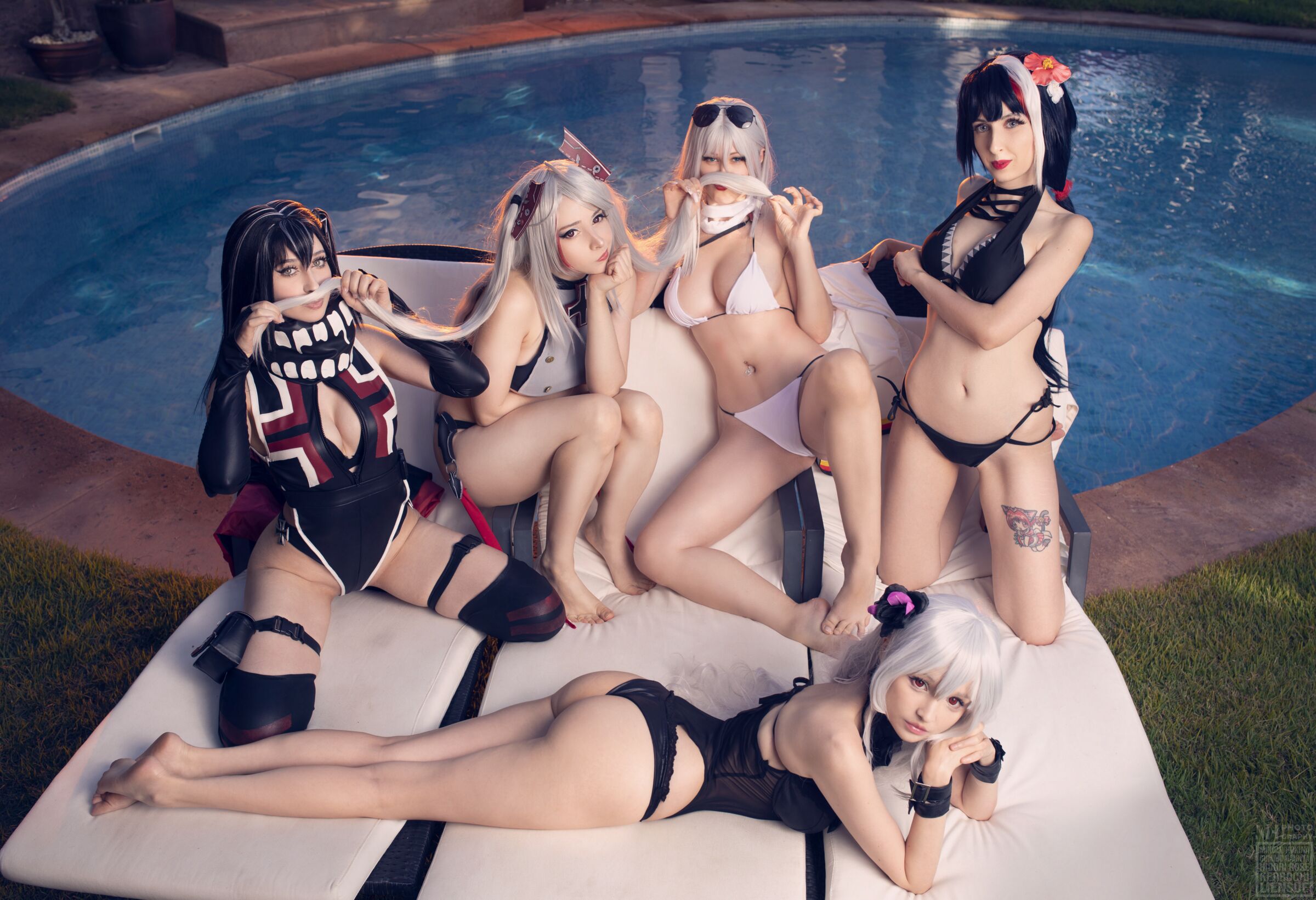 Đọc truyện hentai Tuyển tập Albums siêu phẩm Cosplay - Chap 496 - Hidori Rose, Mikomi Hokina, Gumiho, Kerocchi, Liensue - Iron Blood Collab