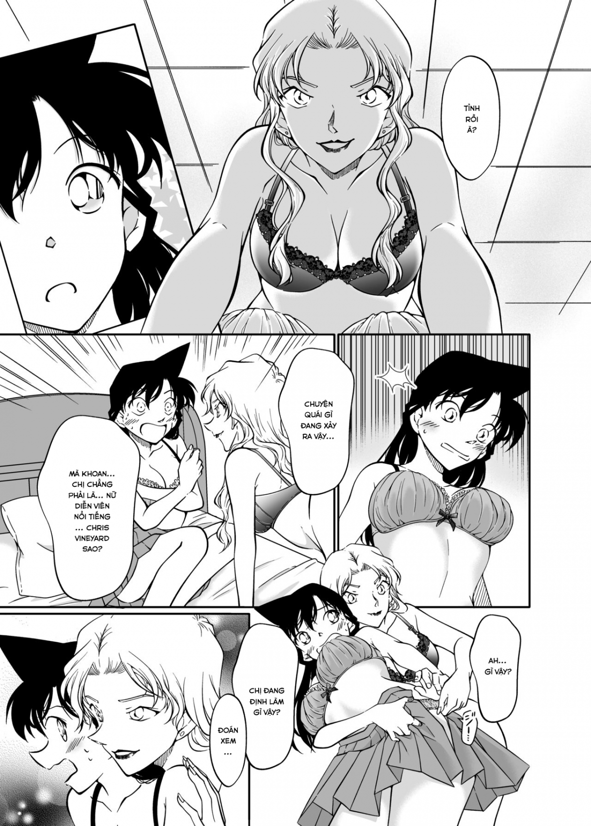 Đọc truyện hentai Yumeda to Itsuwatte (Detective Conan) - Oneshot