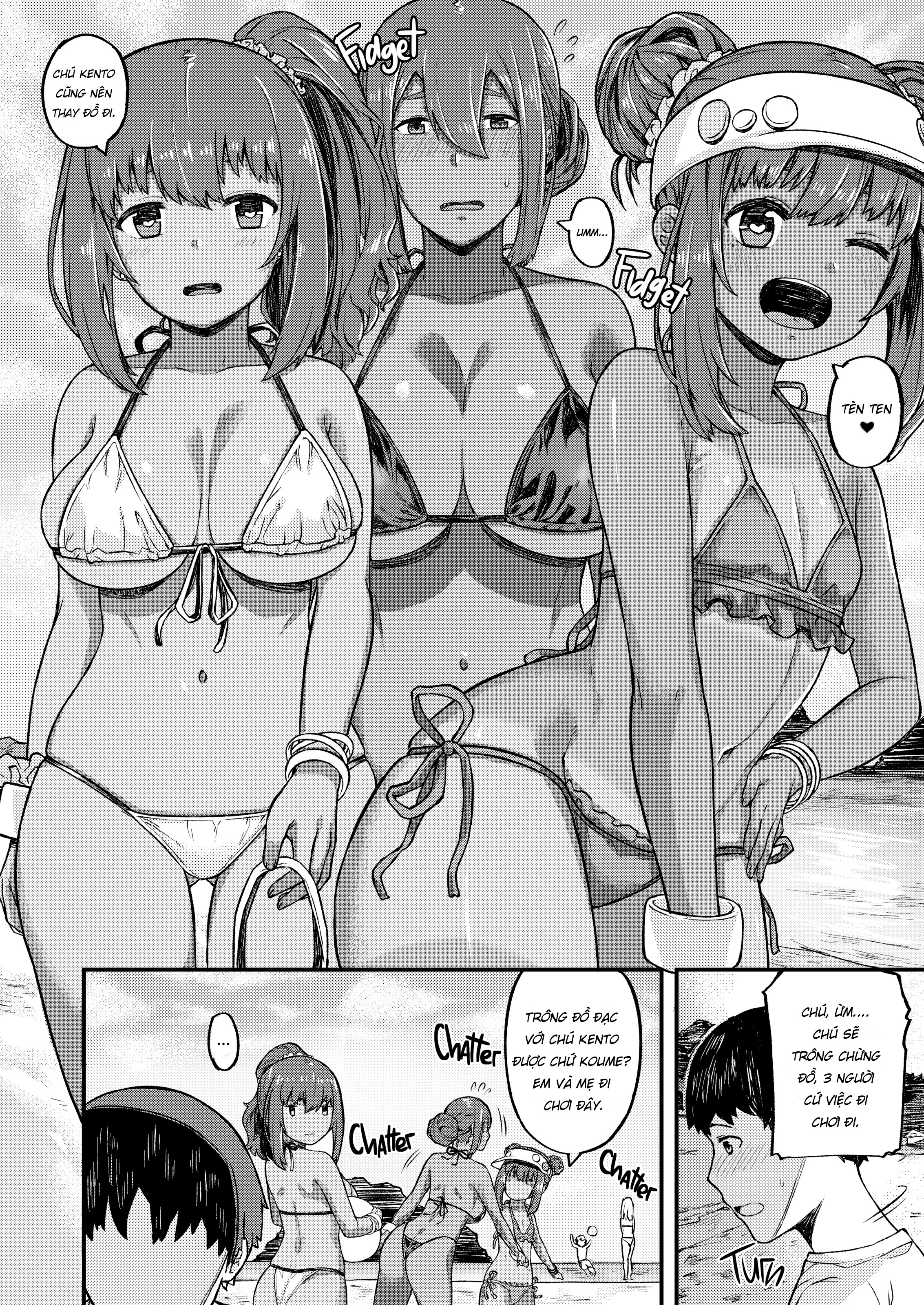 Đọc truyện hentai Triple Chocolate Fantasy - Chap 2