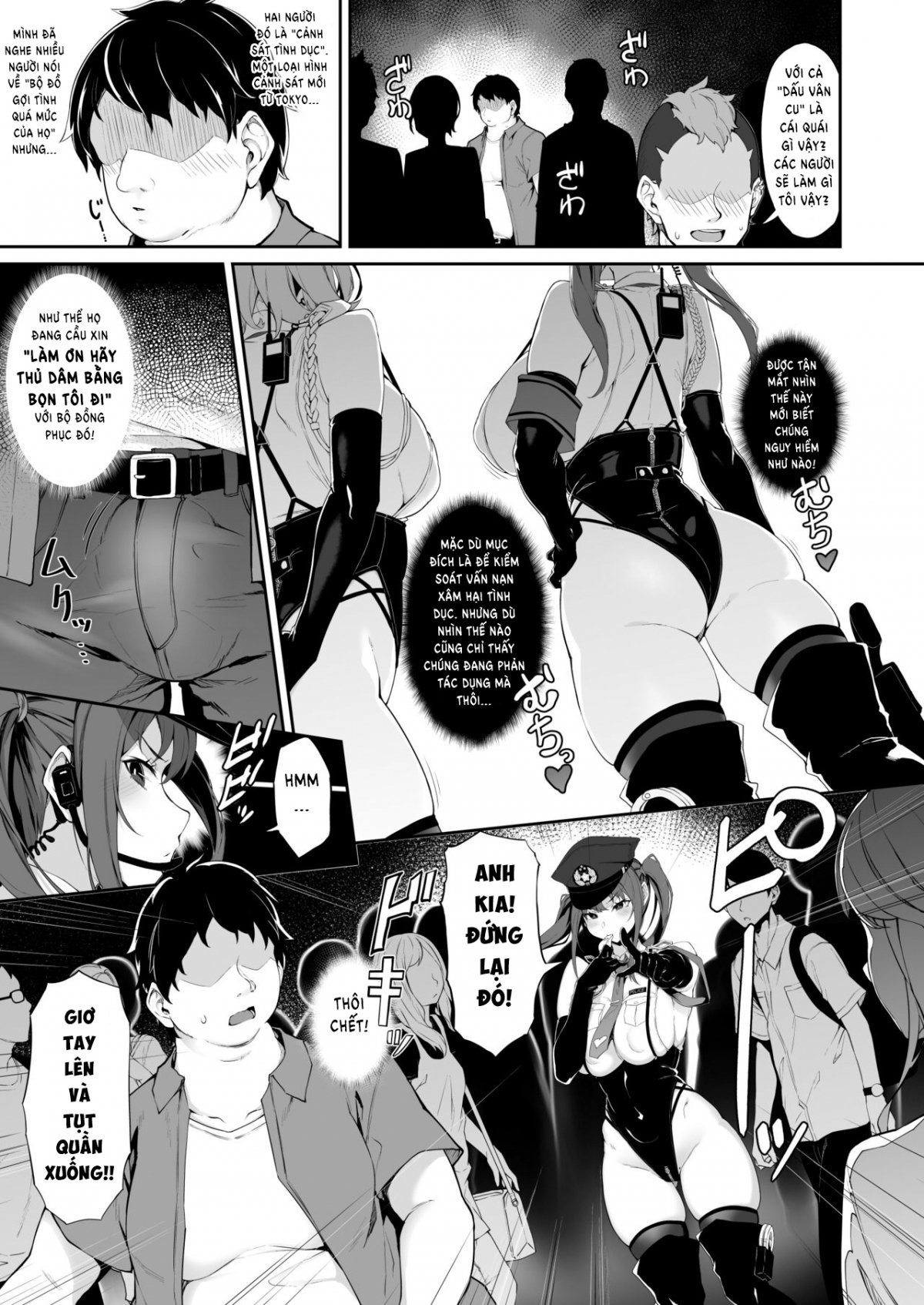 Đọc truyện hentai Cảnh sát tình dục - Oneshot
