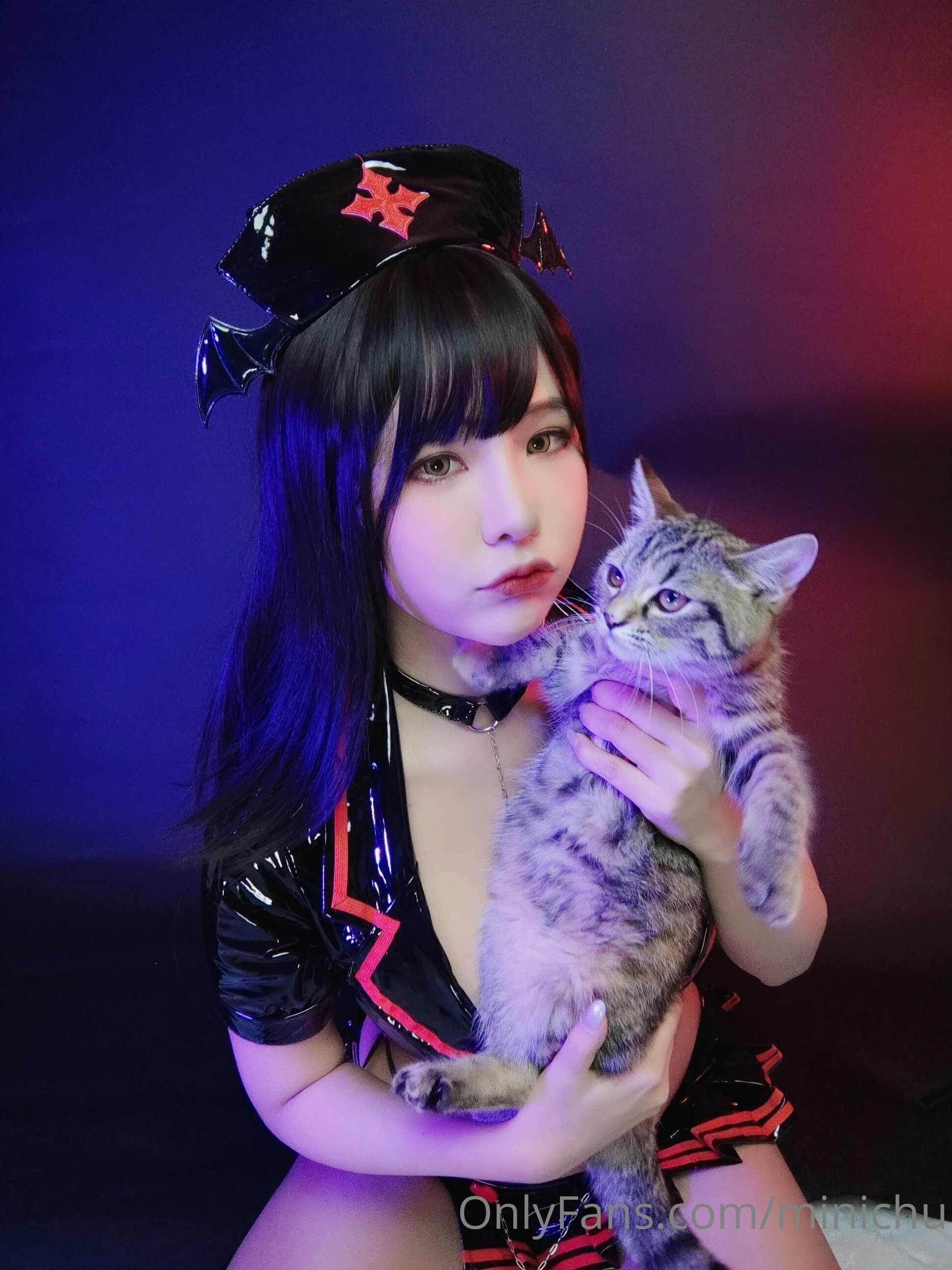 Đọc truyện hentai Tuyển tập Albums siêu phẩm Cosplay - Chap 459 - Minichu - Dark Nurse Tifa