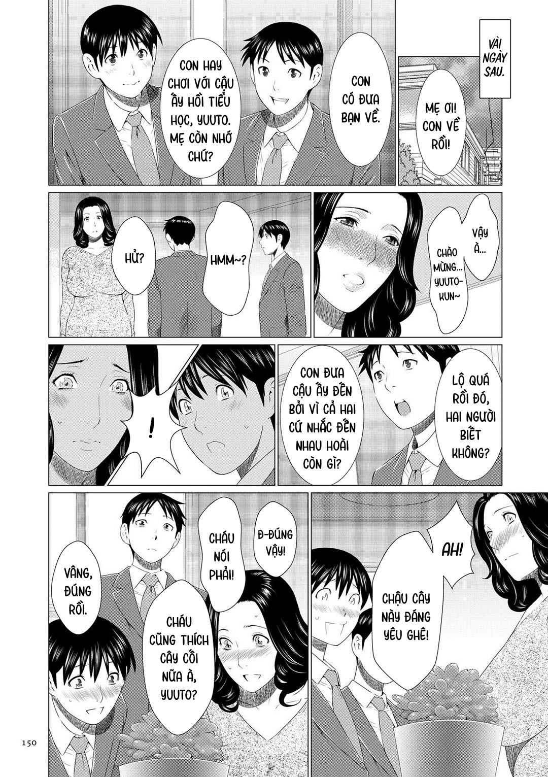 Đọc truyện hentai Người mẹ quan hệ với bạn con trai - Oneshot