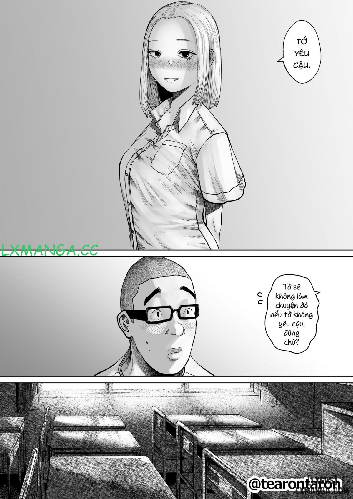 Đọc truyện hentai Gakkou de Ichiban Futsuriai na Couple no Hanashi - Oneshot