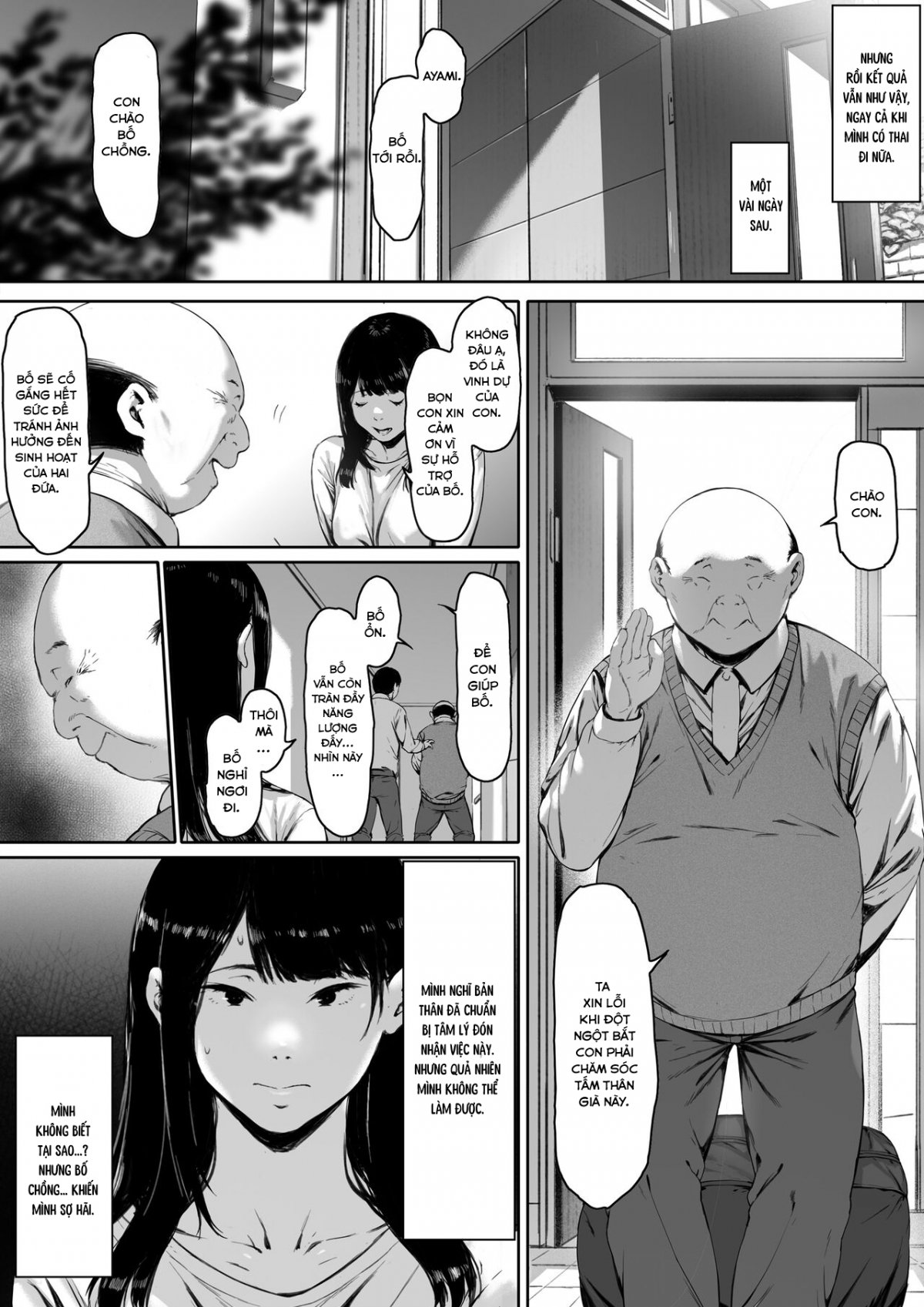 Đọc truyện hentai Ánh nhìn của bố chồng - Phần 1 - Chap 1
