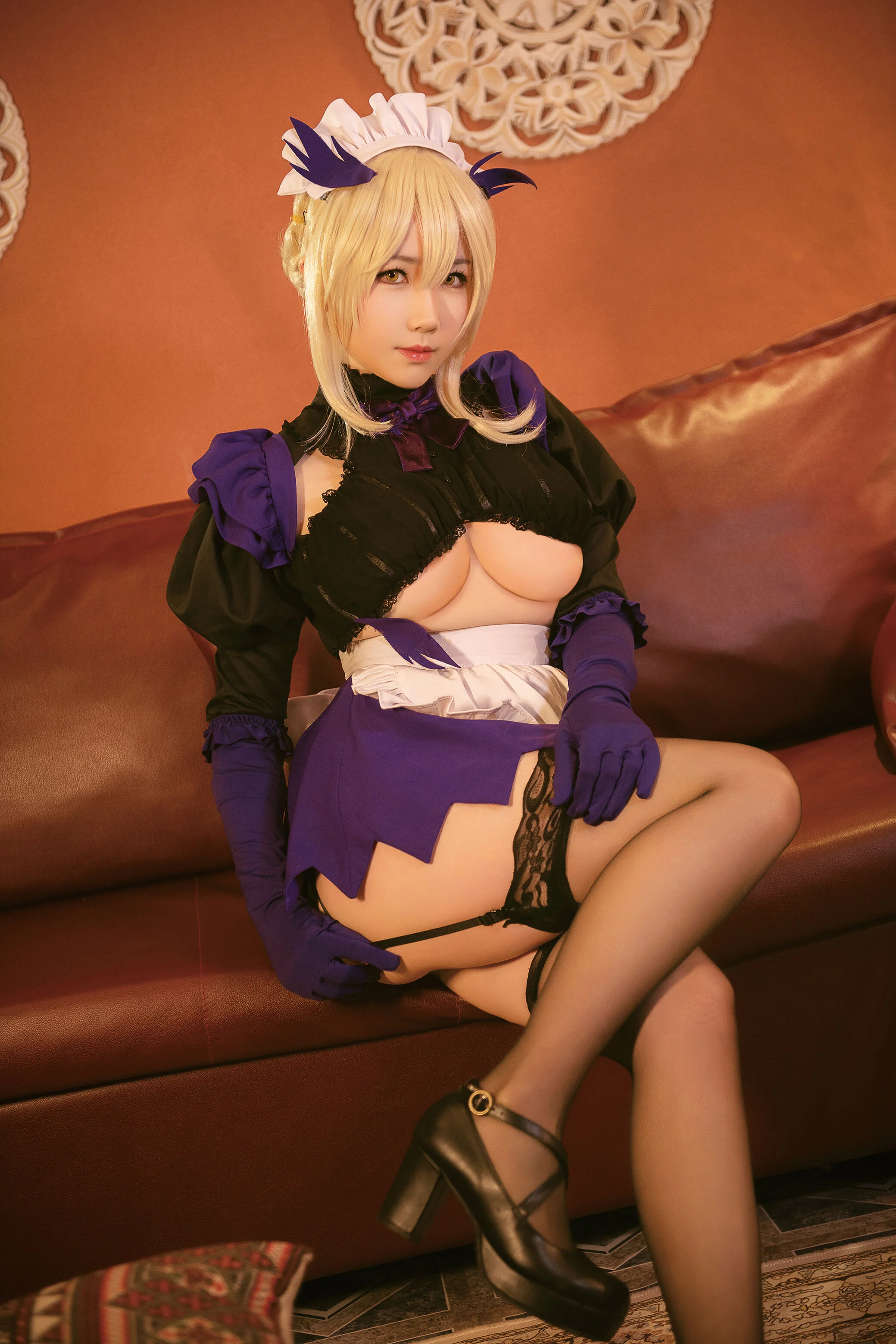Đọc truyện hentai Tuyển tập Albums siêu phẩm Cosplay - Chap 559 - The End of the Story - Black Gun Maid