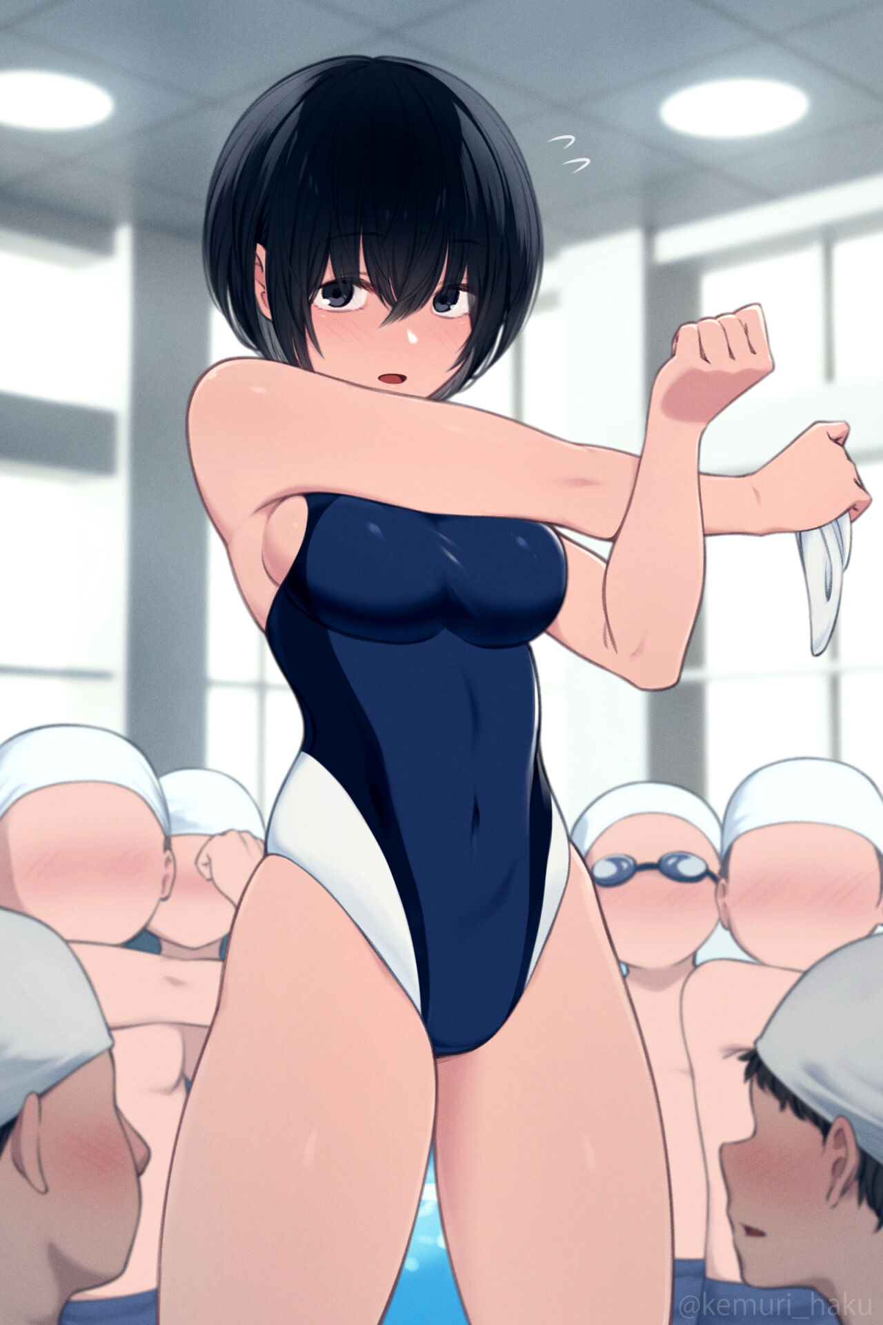 Đọc truyện hentai Tuyển tập art nắng cực - Phòng tập gym